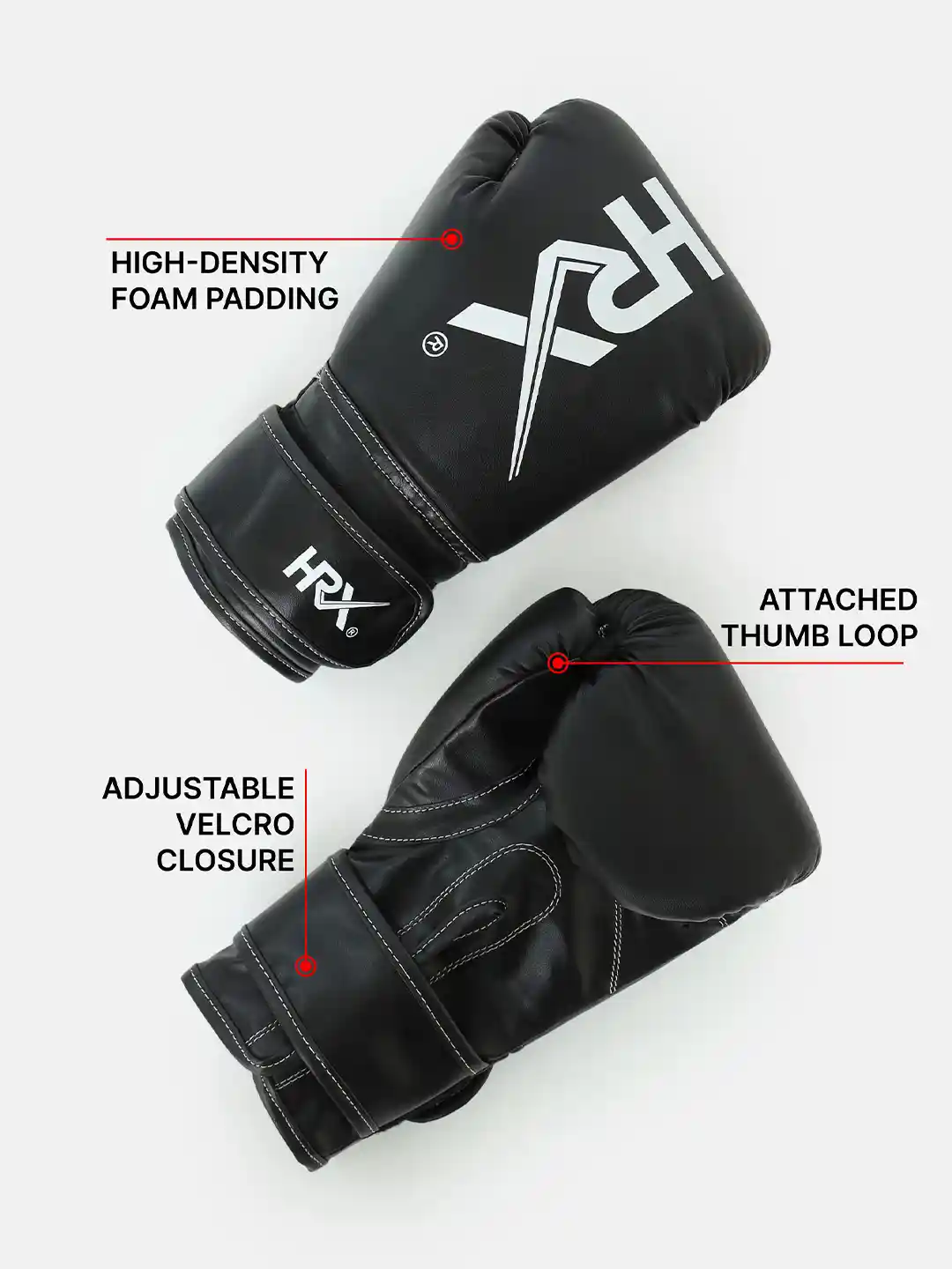 Buy HRX by Hrithik Roshan Unisex Printed Boxing Gloves Workout