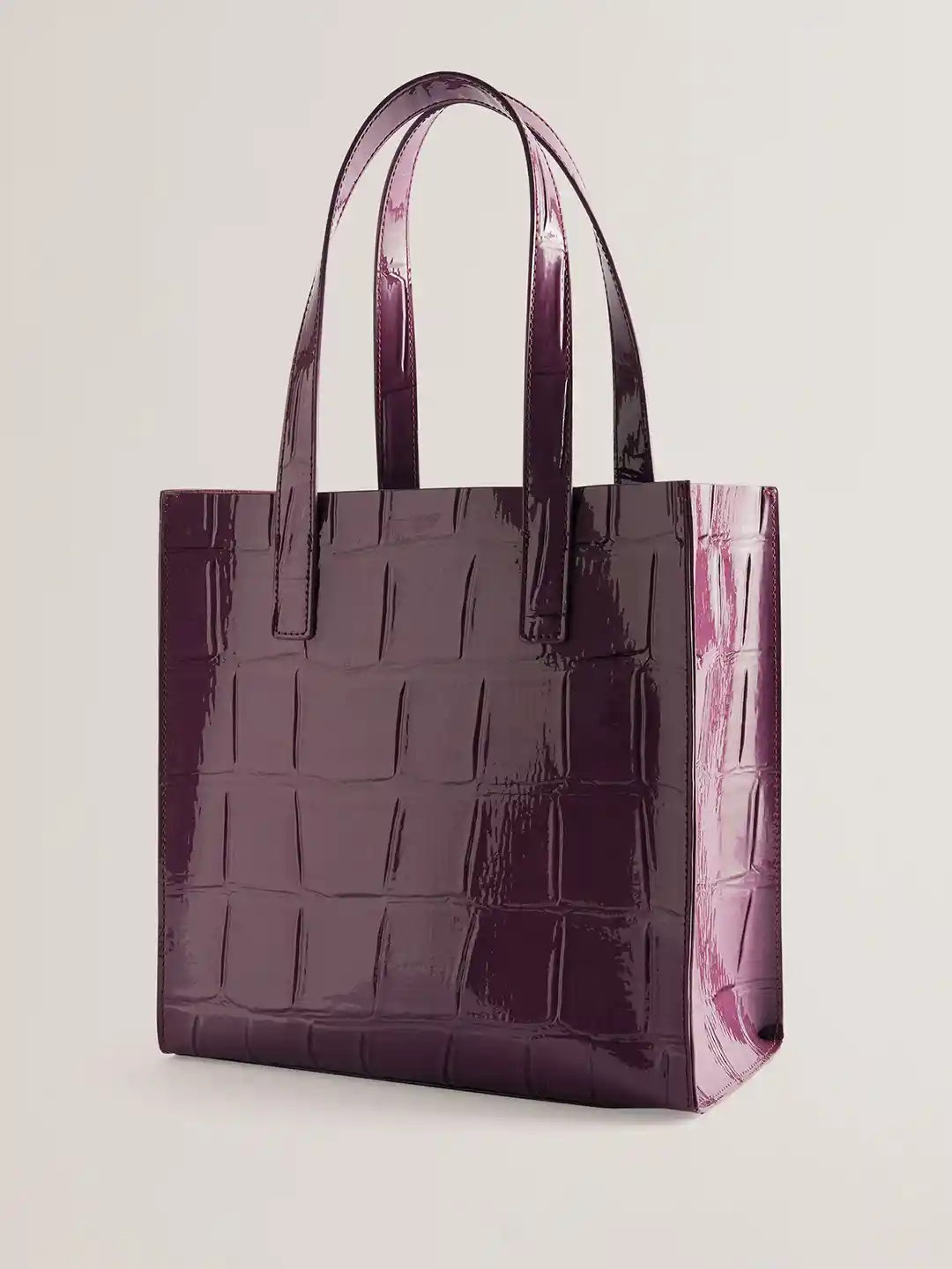 Buy Ted Baker Textured PU Shopper Tote Bag with Cut Work