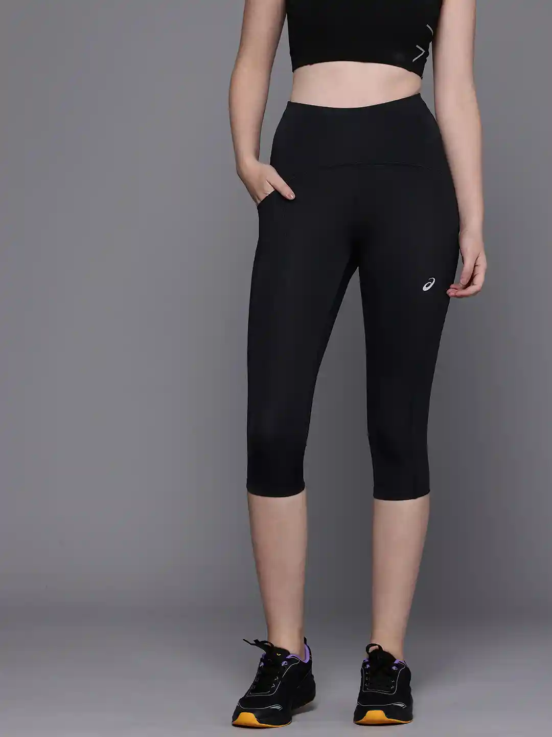 ASICS Women Solid High-Rise Tights