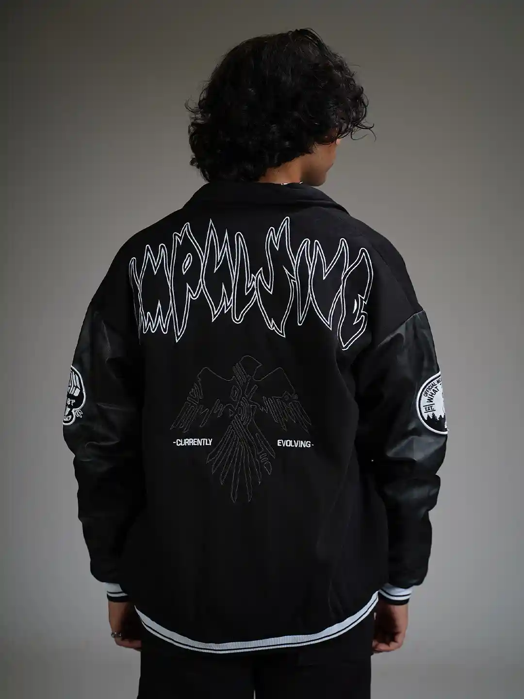 Buy WHAT THE FLEX IMPULSIVE Unisex Graphic Embroidered Spread