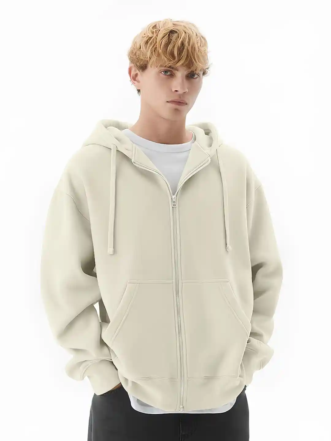 Buy Maniac Men Solid Hooded Sweatshirt Sweatshirts for Men