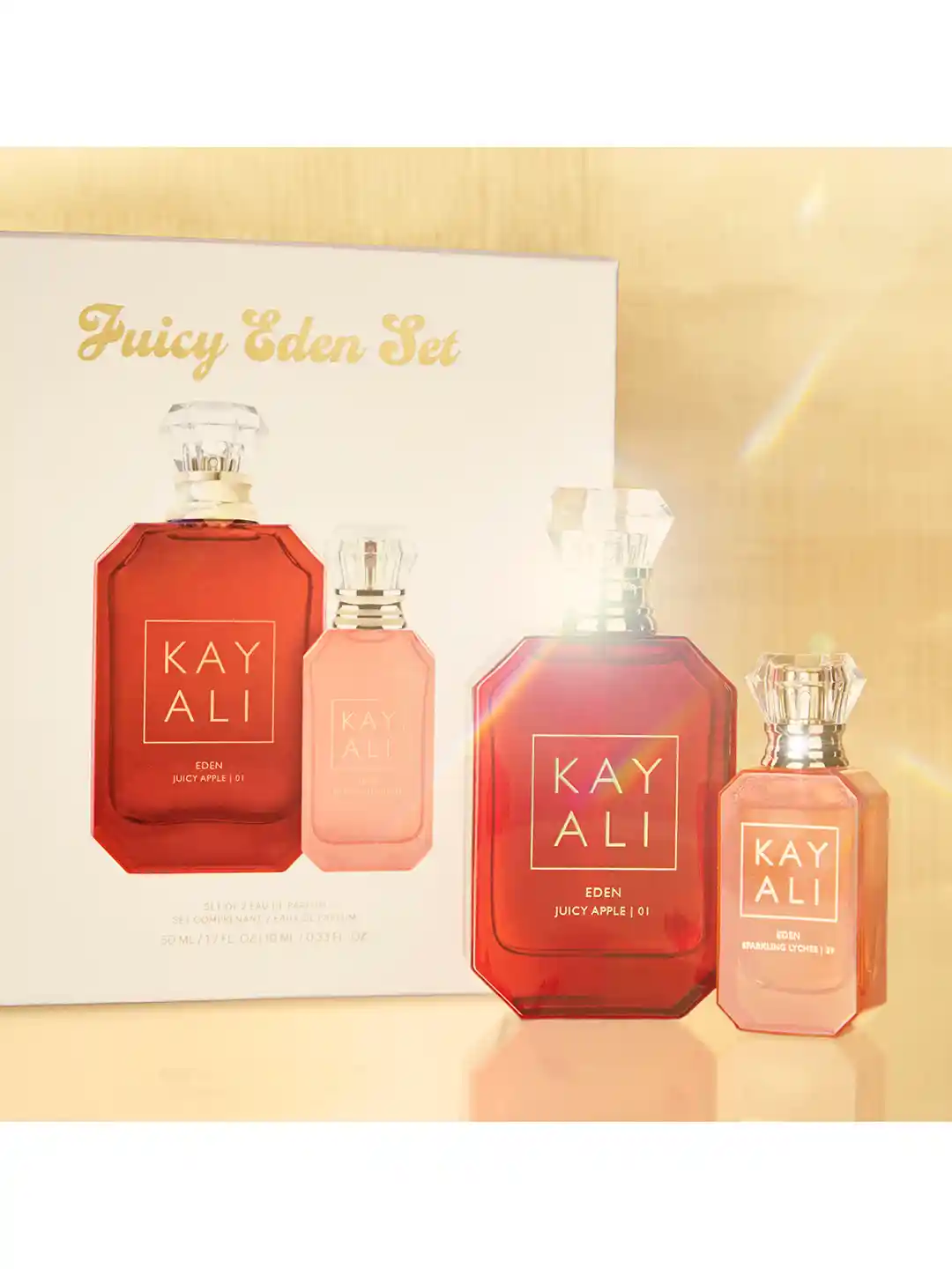 Kayali Red Perfume Kayali Eden Sparkling Lychee Eau De Parfum Huda