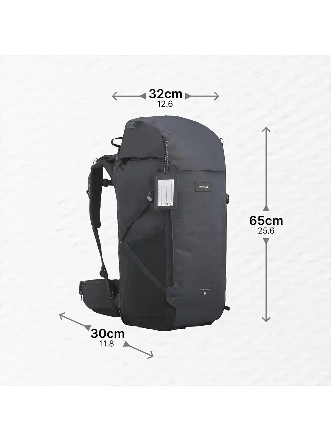 Trek 100 Quechua 50l Backpack Review Trekking Backpack Forclaz 50