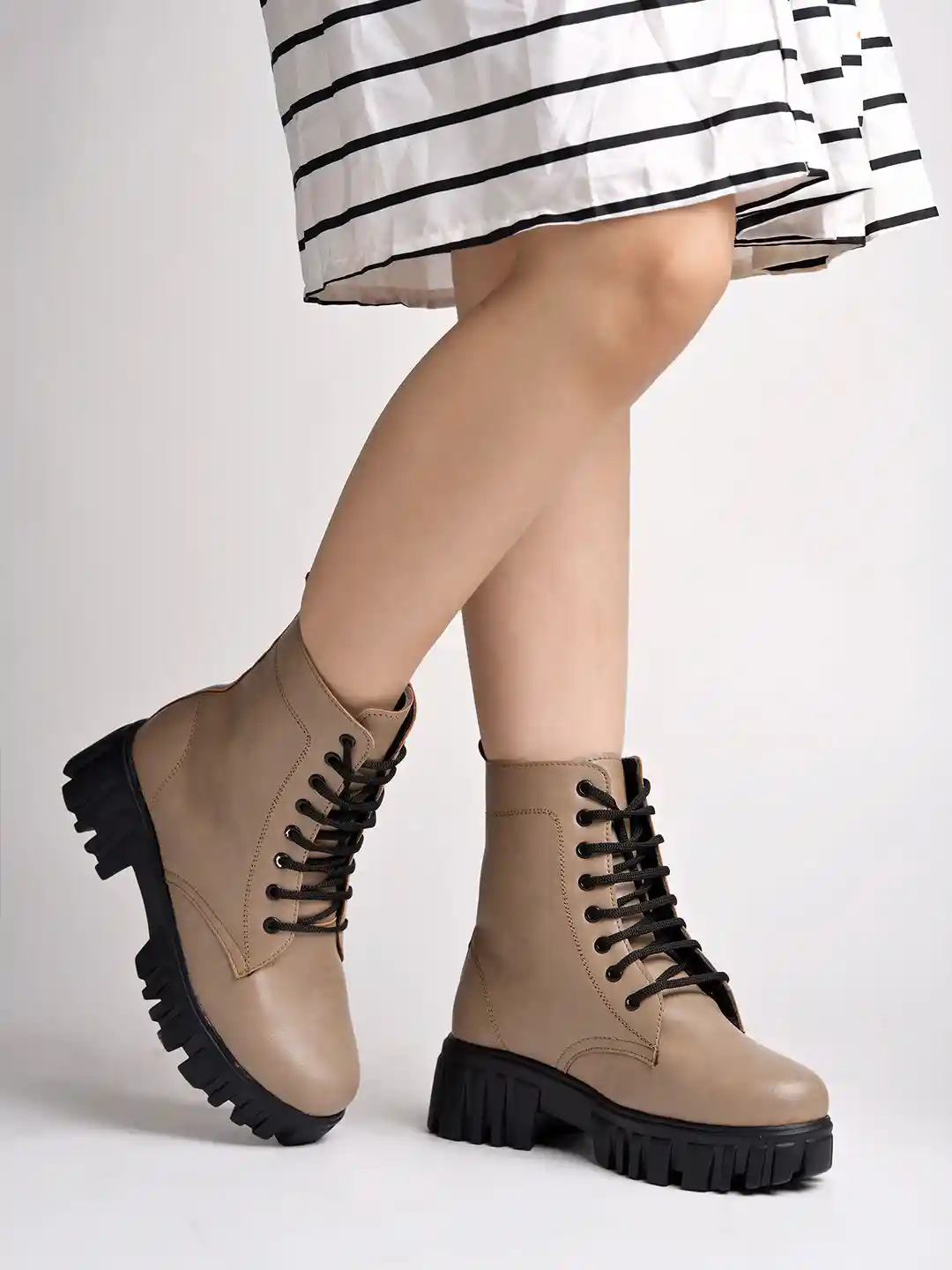 Buy Shoetopia Women Mid-Top Ankle-Length Boots Boots for Women
