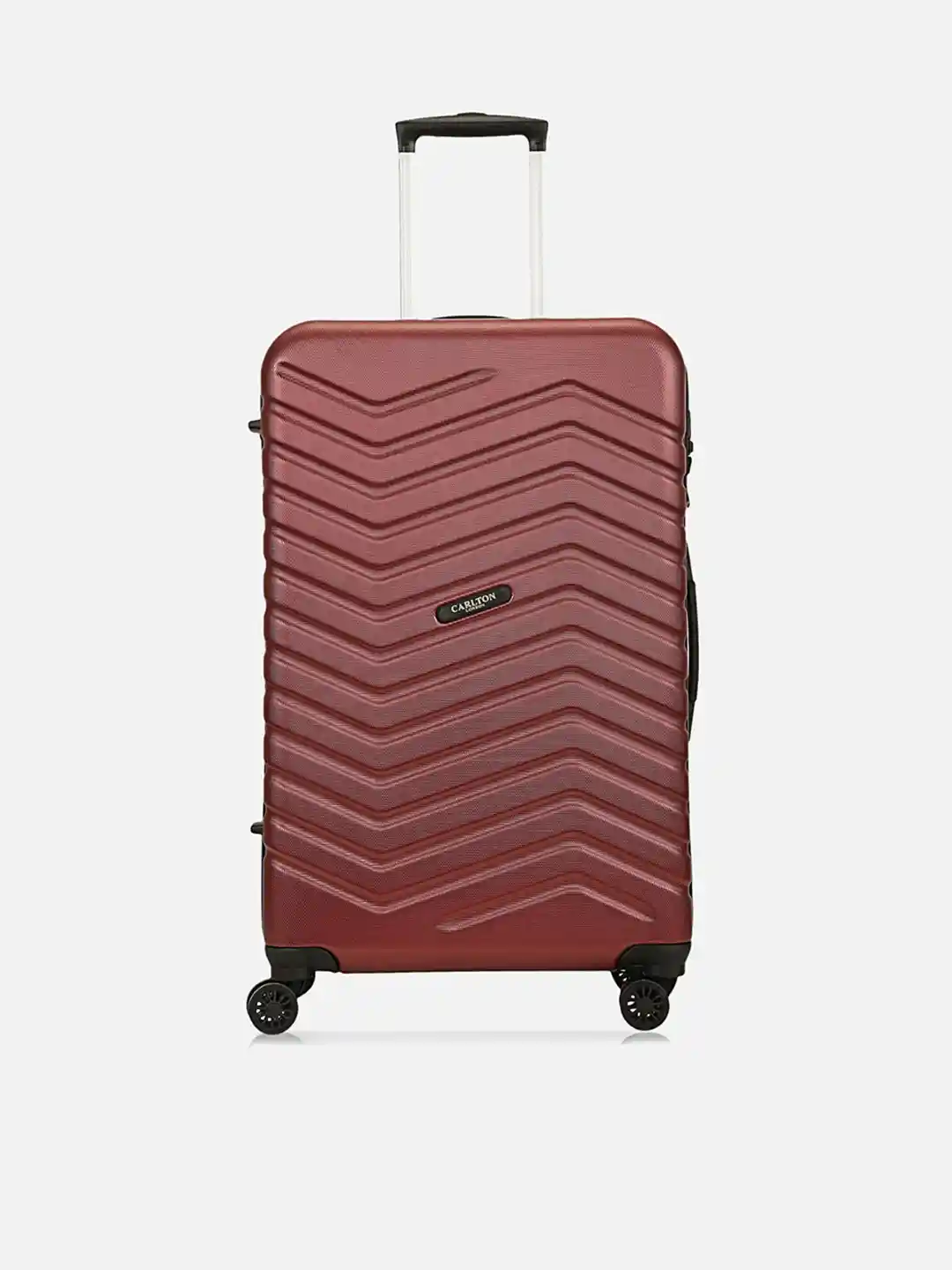 Buy Carlton London Hard-Sided 360-Degree Rotation Large Textured