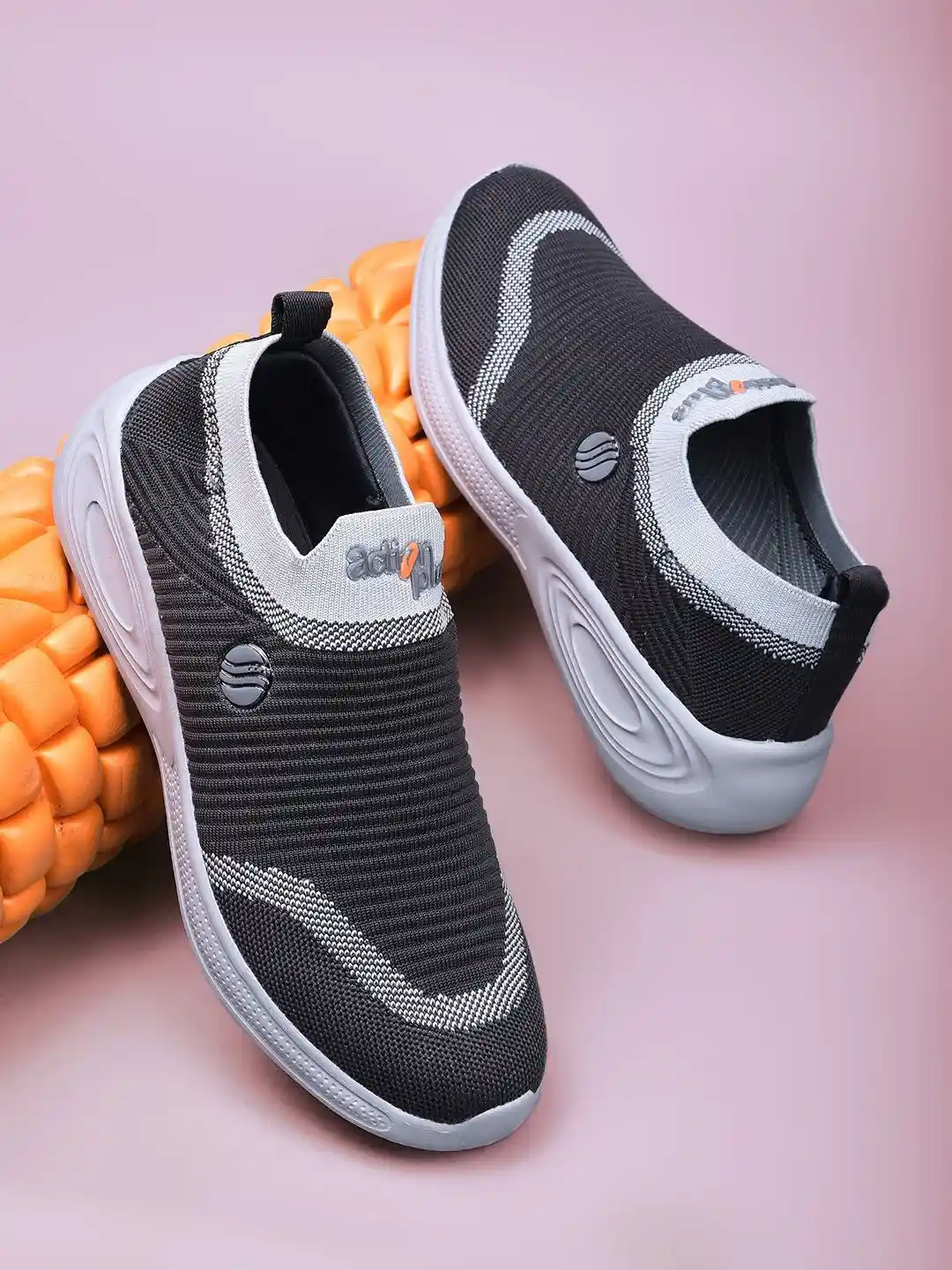 Buy Action EVA Flotter Men Woven Design Slip-On Sneakers Casual