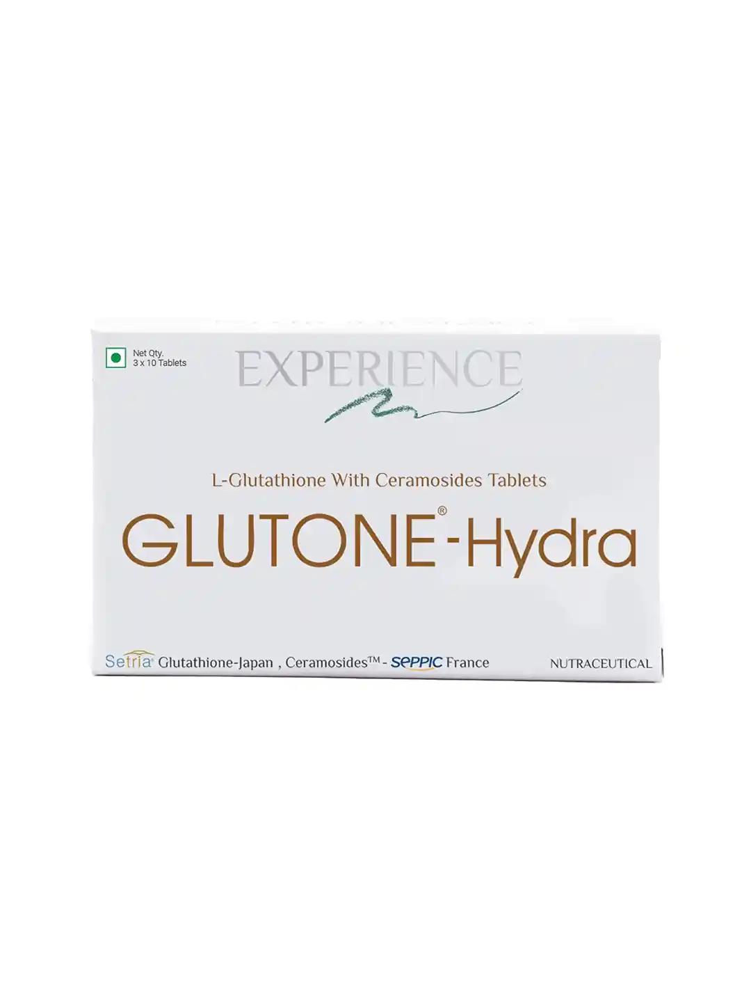 Buy GLUTONE Hydra L-Glutathione with Setria Ceramosides Tablets