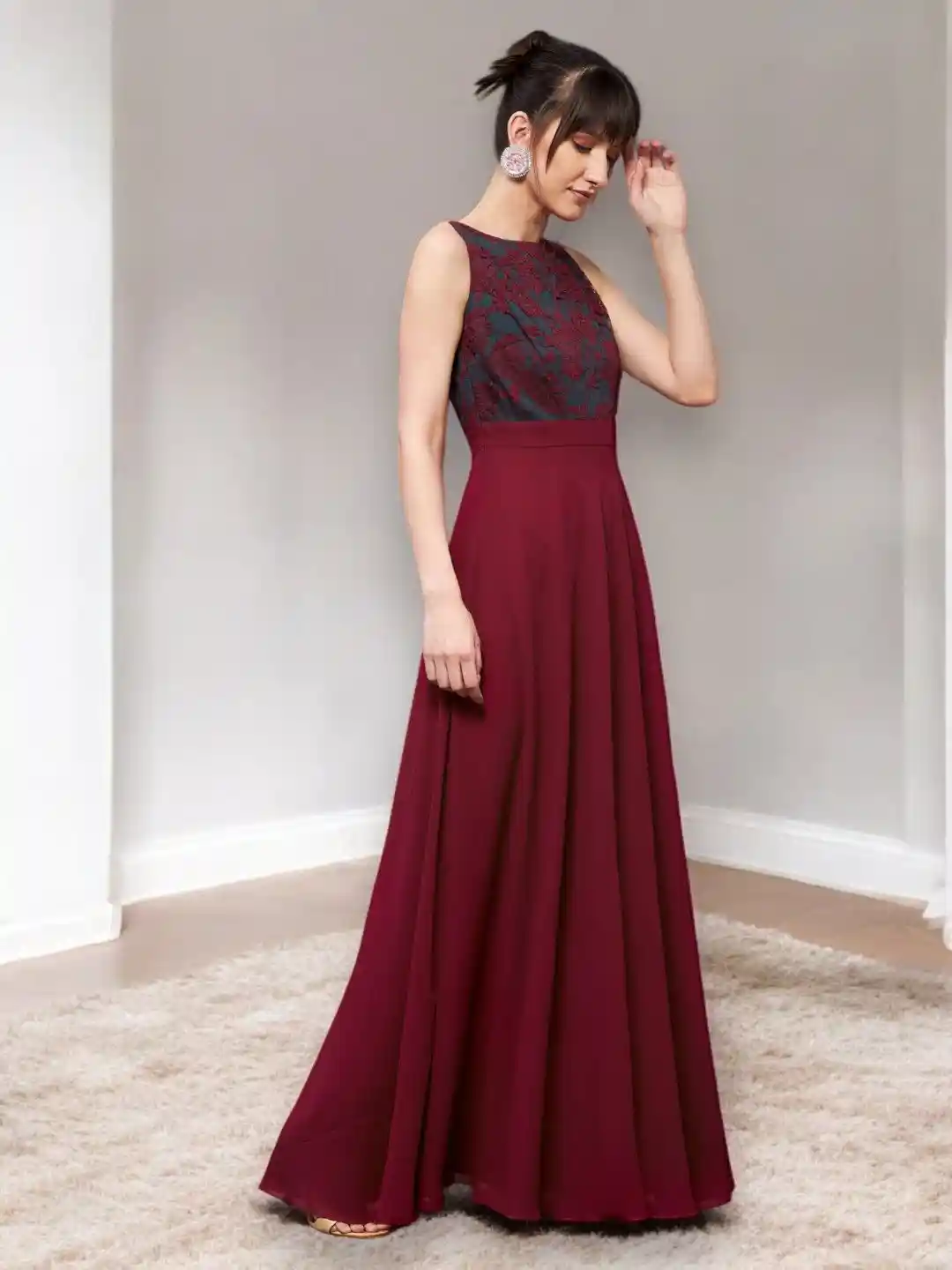 corset chiffon dress FLORIS Floral Bridesmaid Formal – One Honey Sage / S USA Farbic order - Choose size:4 yards / 3.6 meters flirty edge and makes GR260570 Sequin Dress Plus Size