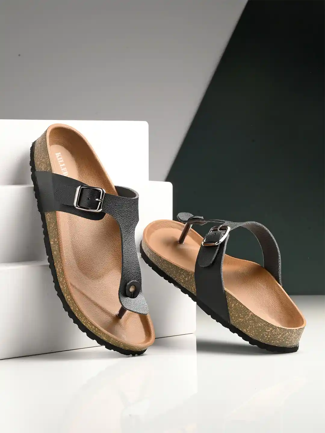 Killer Women Casual T-Strap Flats Casual Sandals