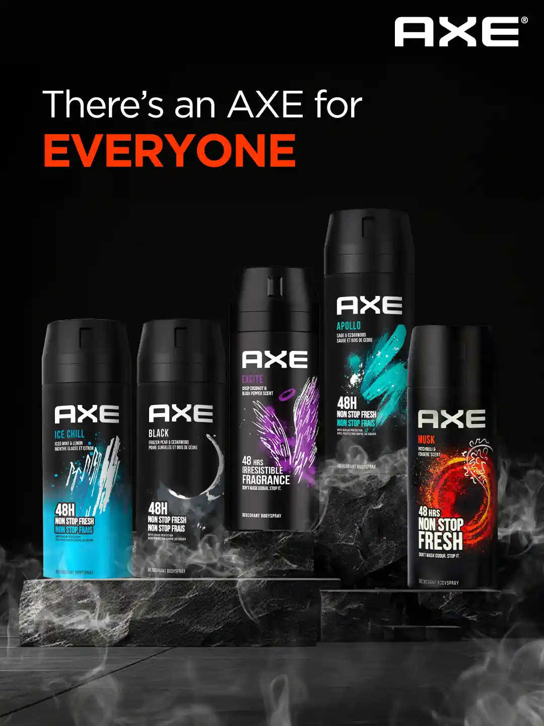 Buy Axe Men Musk Patchouli Fougere Deodorant Body Spray 150ml - Main Image