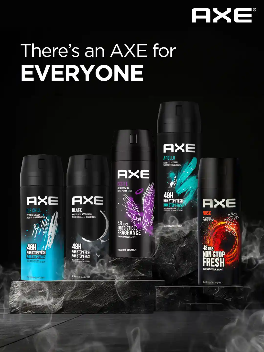 Buy Axe Men Black Frozen Pear Cedarwood Deodorant Body Spray