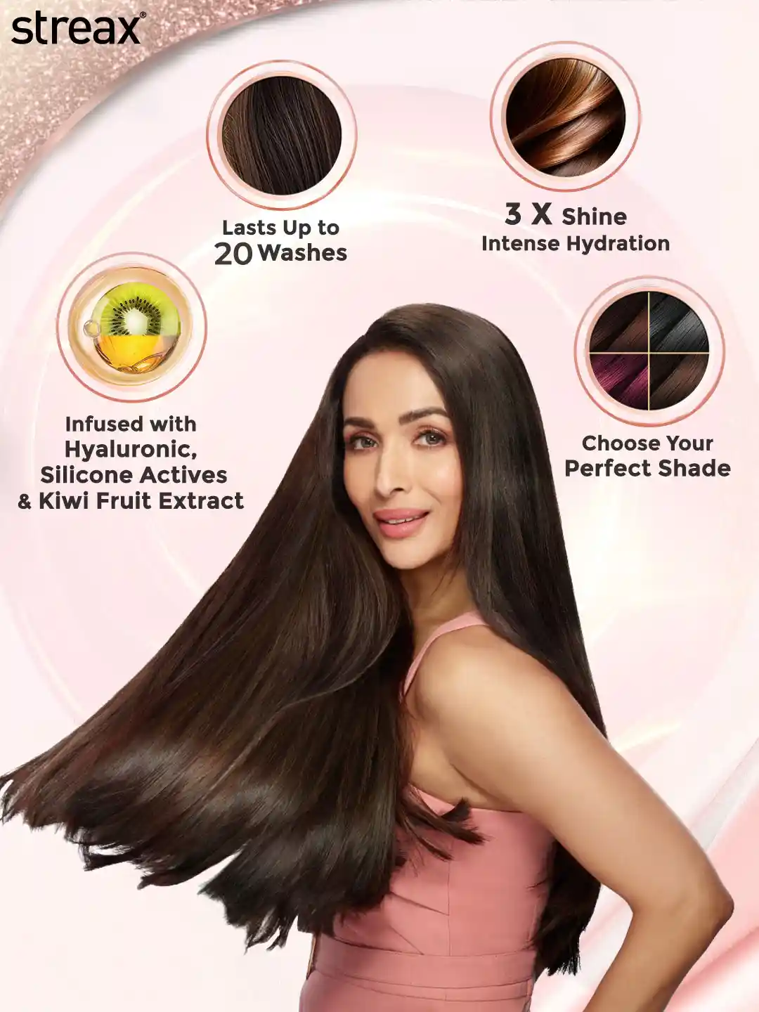 Buy Streax 100% Grey Coverage Long Lasting Gel Hair Colour 150ml