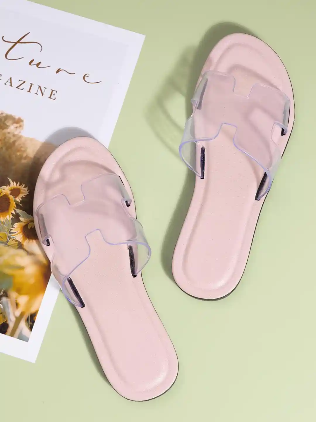 DressBerry Women Casual Sliders