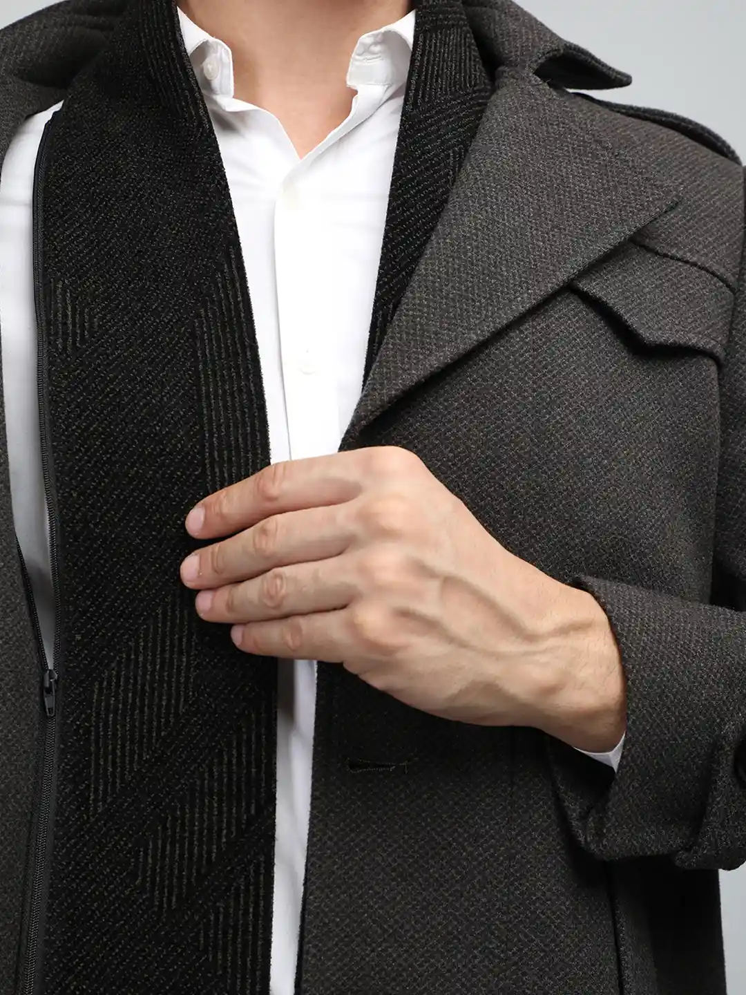 Buy The Roadster Lifestyle Co Men Notched Lapel Single Breasted