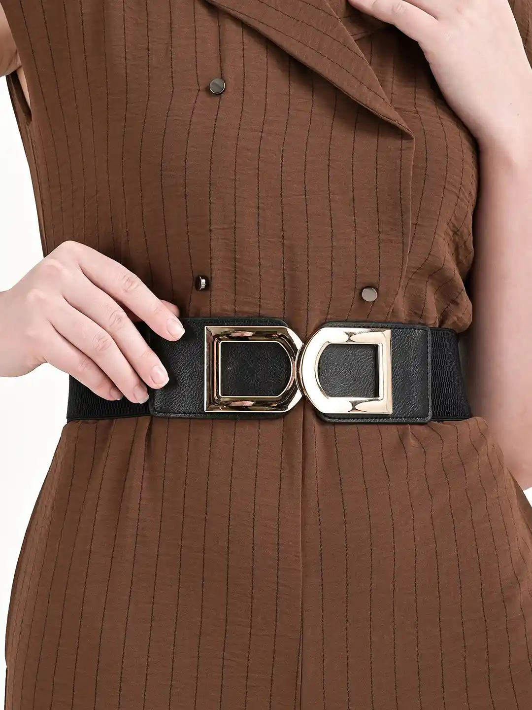 Buy Kazo Women Interlock Wide Belt Belts for Women 31398404 Myntra