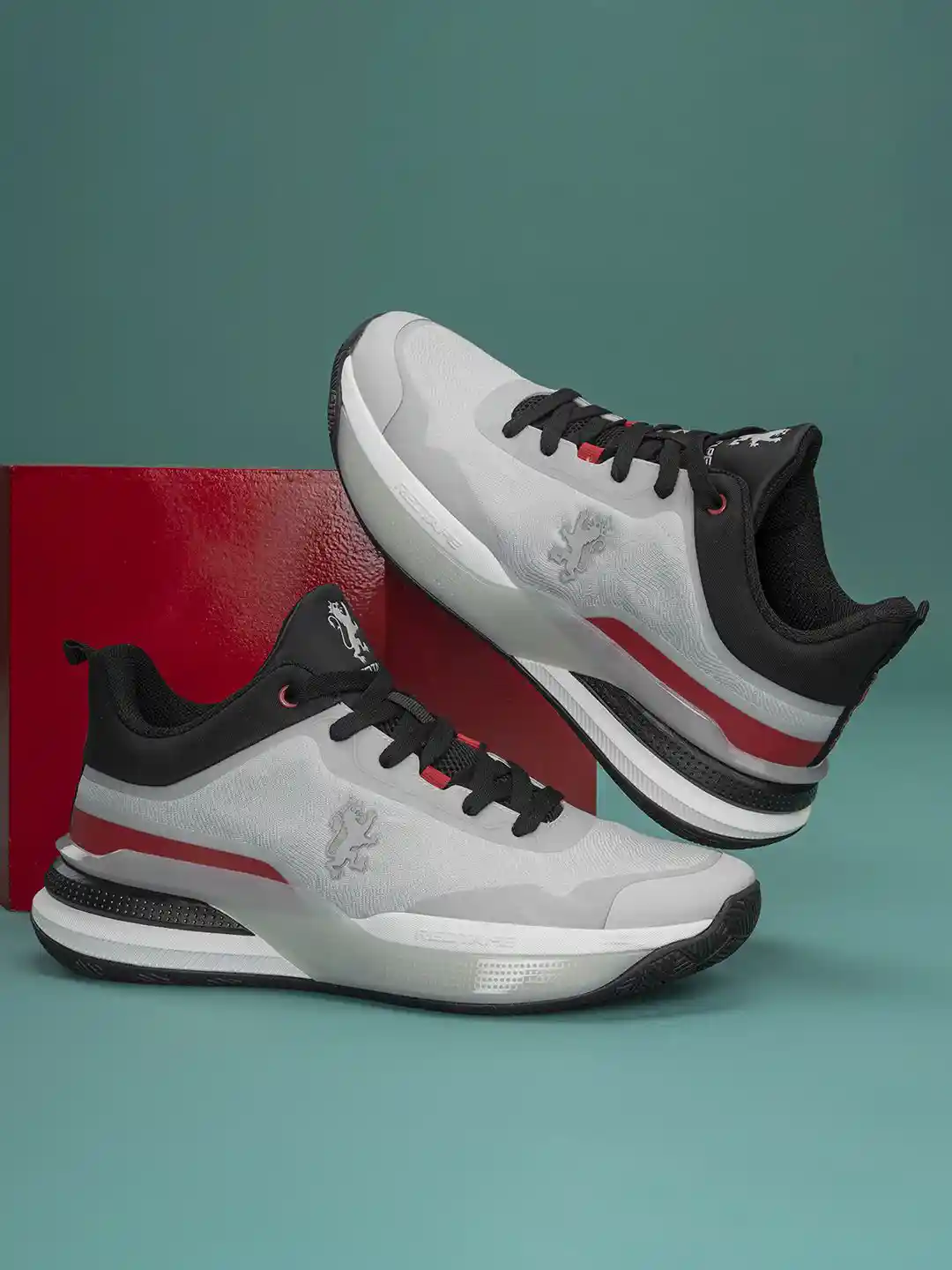 Buy Red Tape Men Colourblocked Lace-Ups Round Toe Sneakers