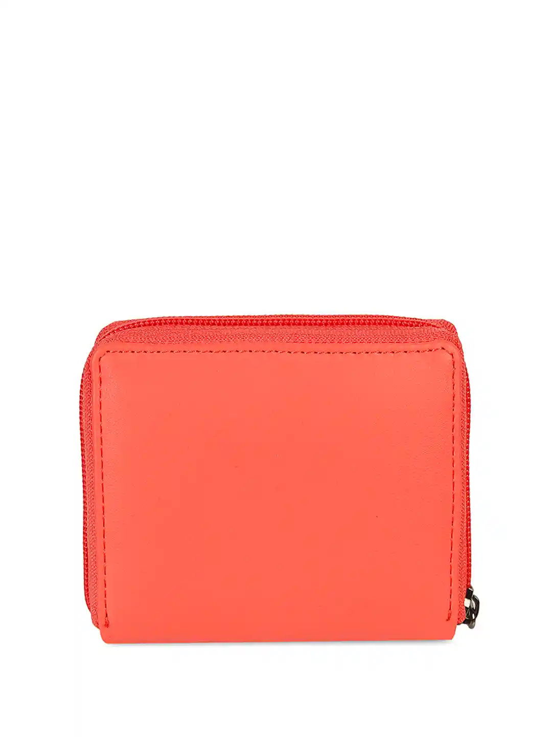 Buy Mochi Women Zip Detail Leather Card Holder Wallet Wallets