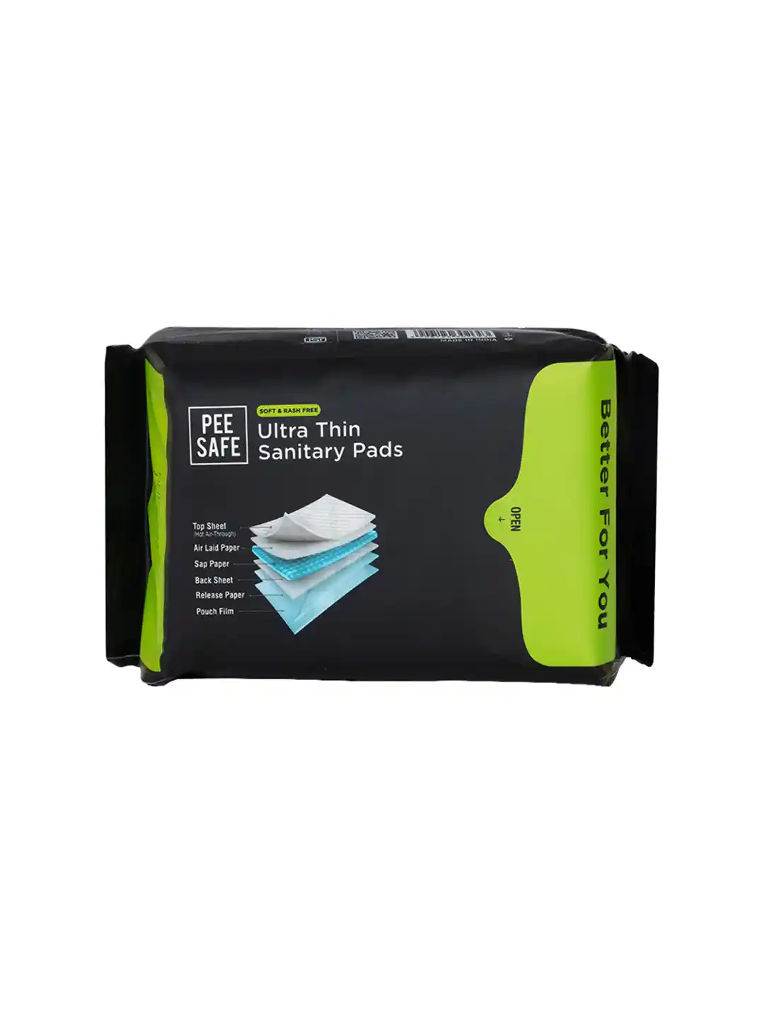 Buy PEESAFE Ultra Thin Cotton Sanitary Pads 12 Pads Sanitary