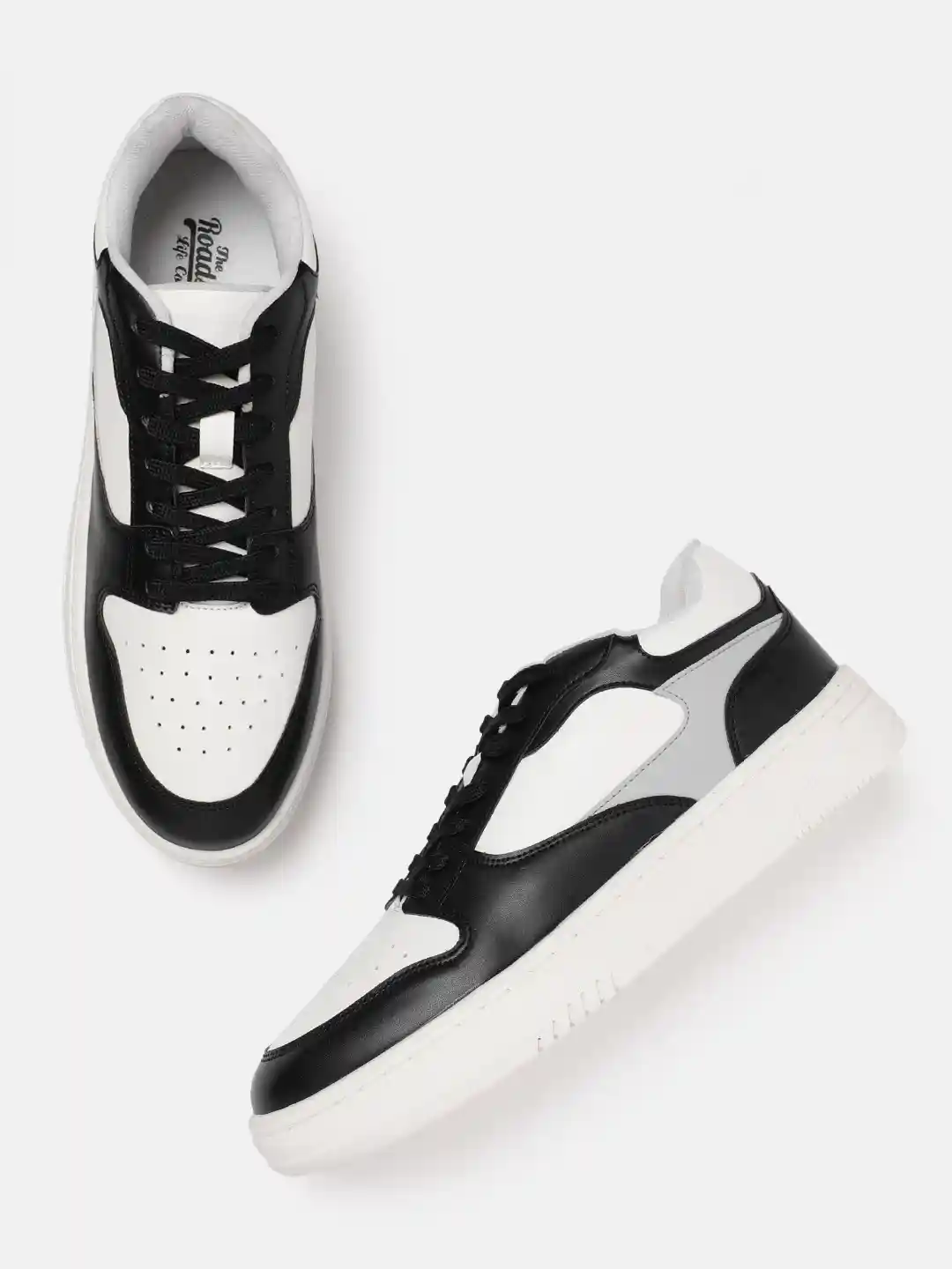 Buy Roadster The Life Women Colourblocked Perforated Sneakers