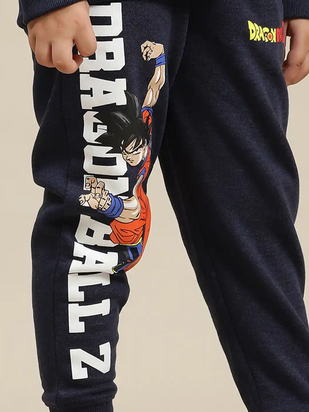 Printed Jogger Dbz Joggers Boysville Dragon Ball Z Printed Black