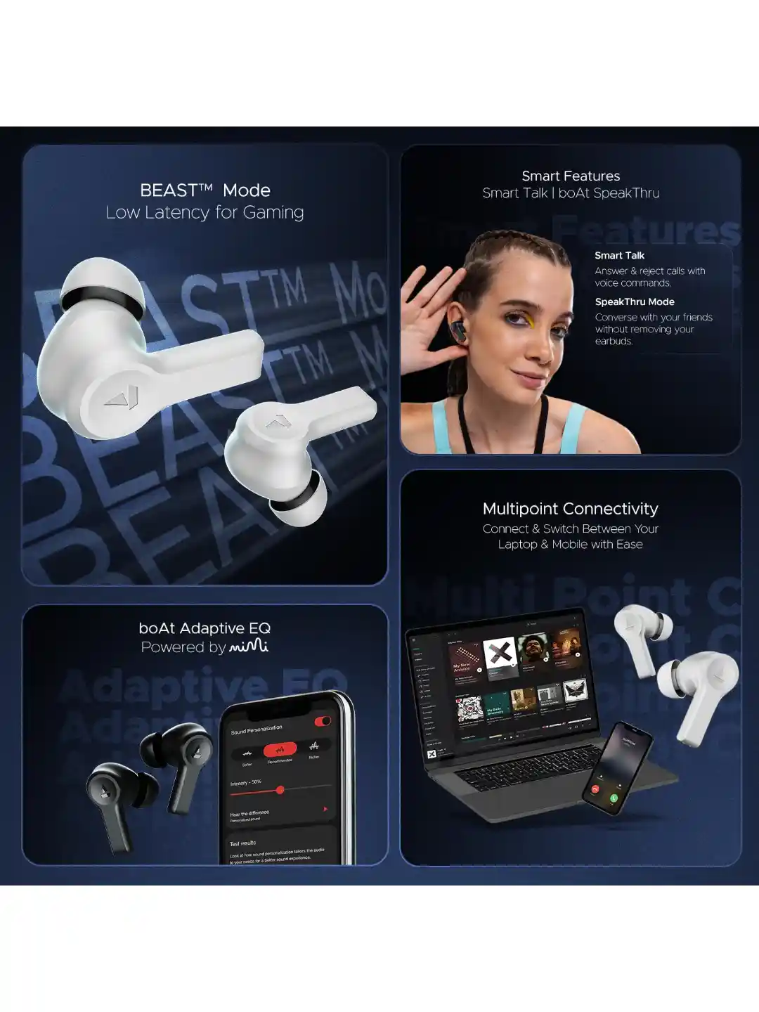 Buy boAt Nirvana Lucid True Wireless Earbuds Headphones for