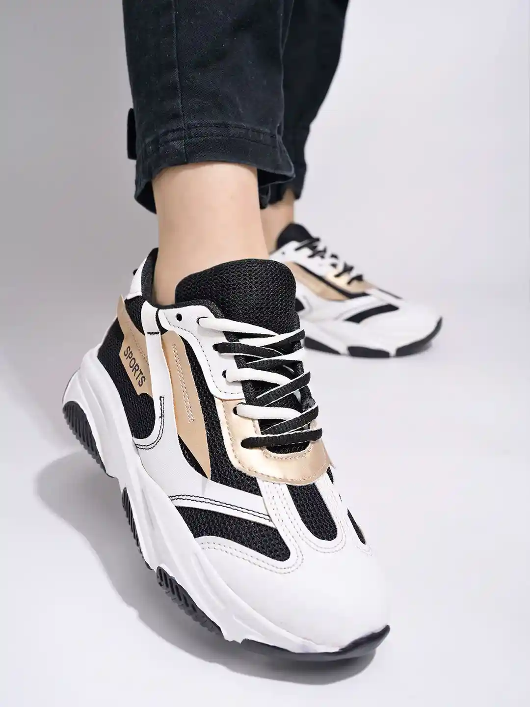 Girls Shoes Shoes For Women Black And White Canvas Plain Black