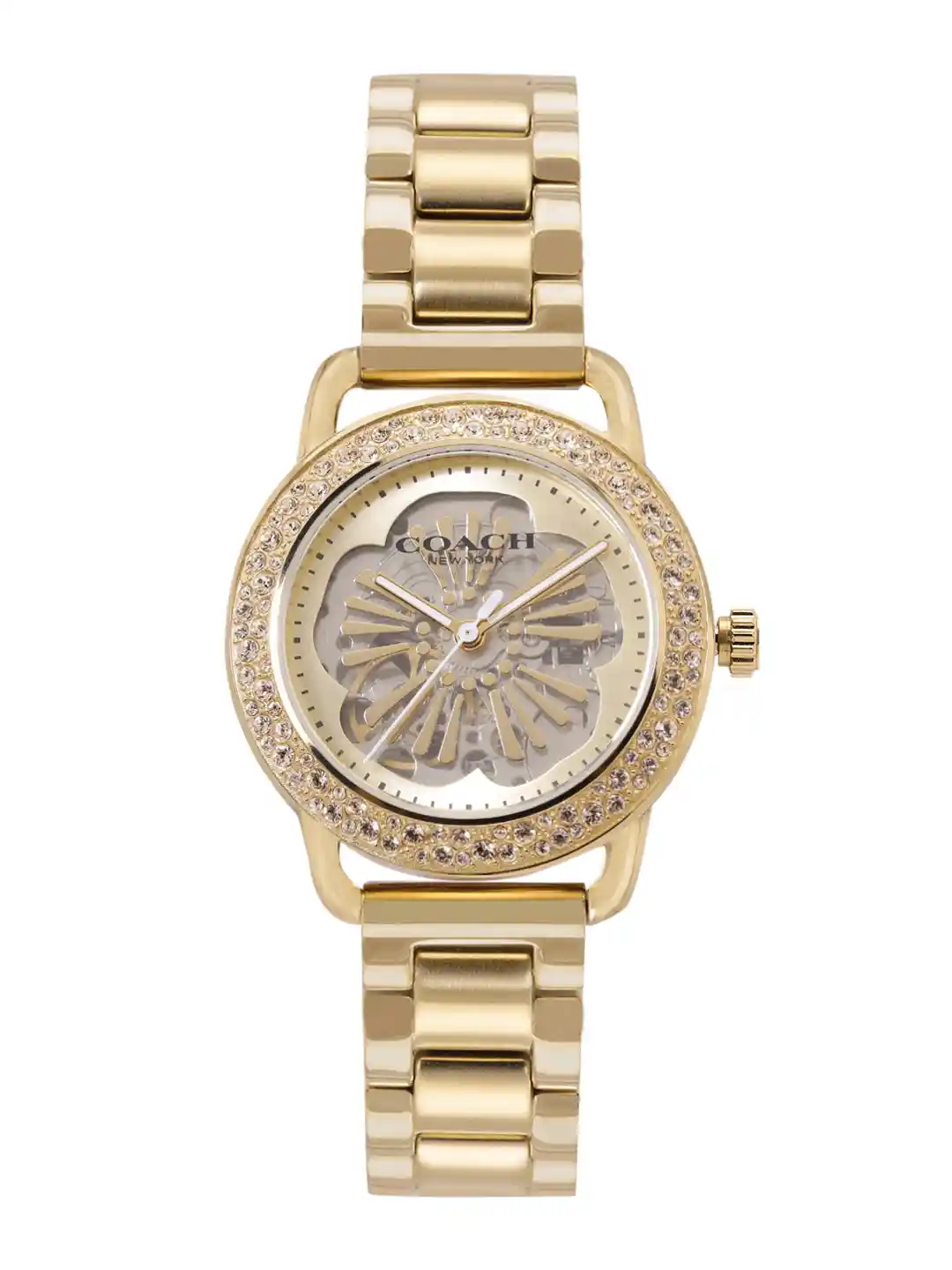 Leather Strap Coach Gold Watch Macys Ladies' Coach Cruiser Crystal