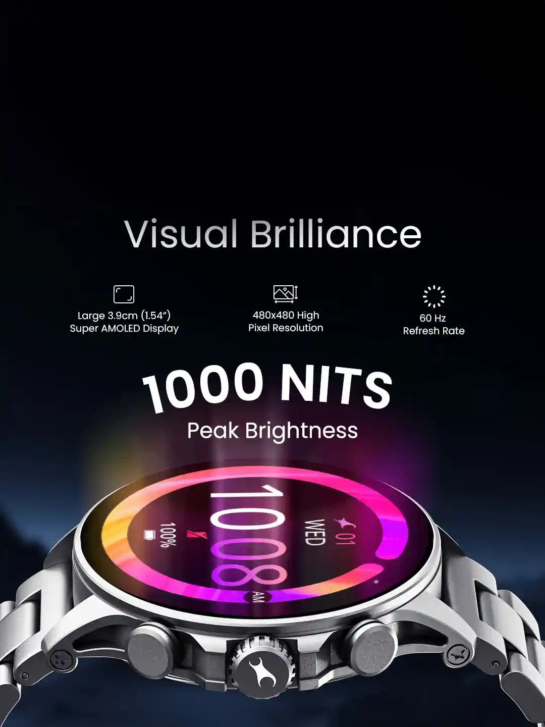 Amoled Display Live Cricket On Bt Sport Buy Online Titan Crest