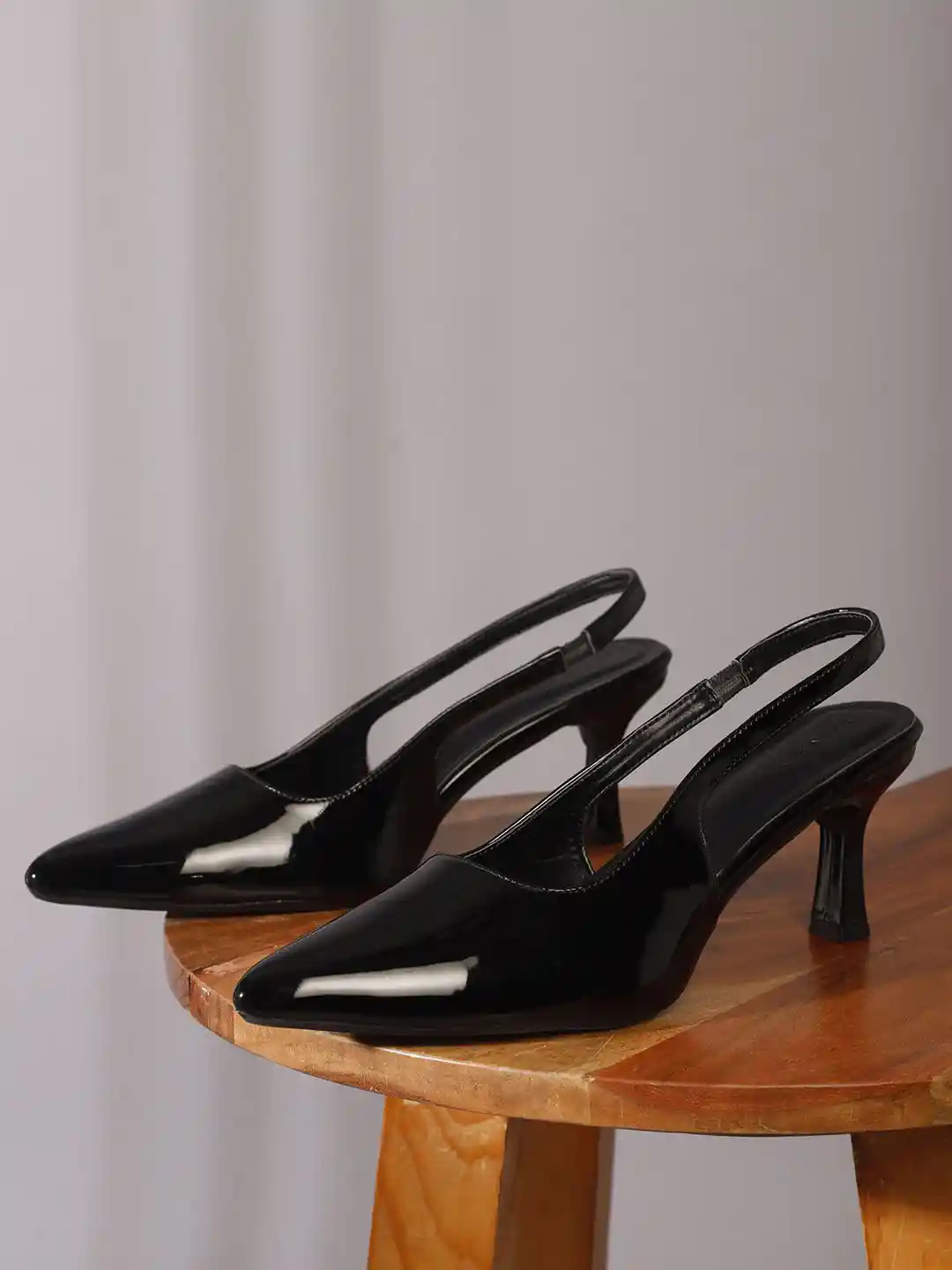 Buy Chemistry PU Kitten Pumps Heels for Women 31615731 Myntra