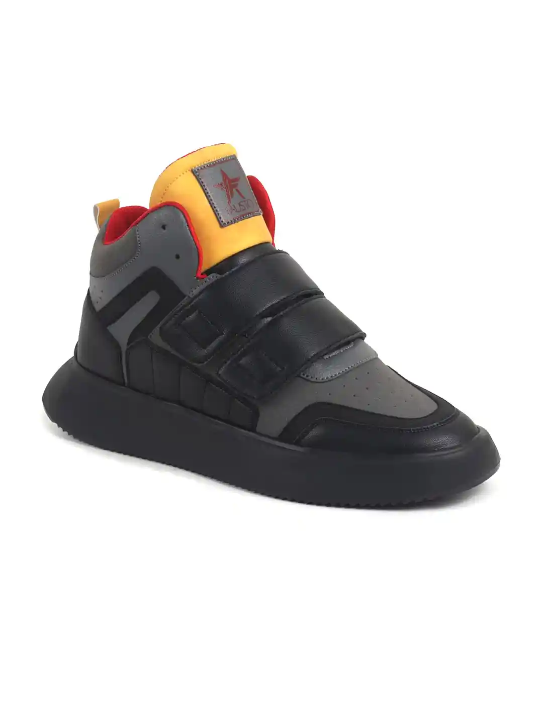 Buy FAUSTO Men Round toe Velcro Sneakers Casual Shoes for Men