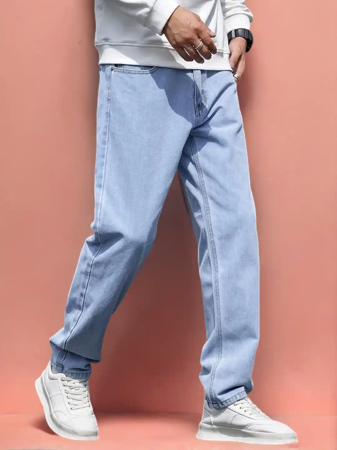 Baggy Jeans Myntra Men Jeans Buy DENIMLOOK Men Relaxed Fit