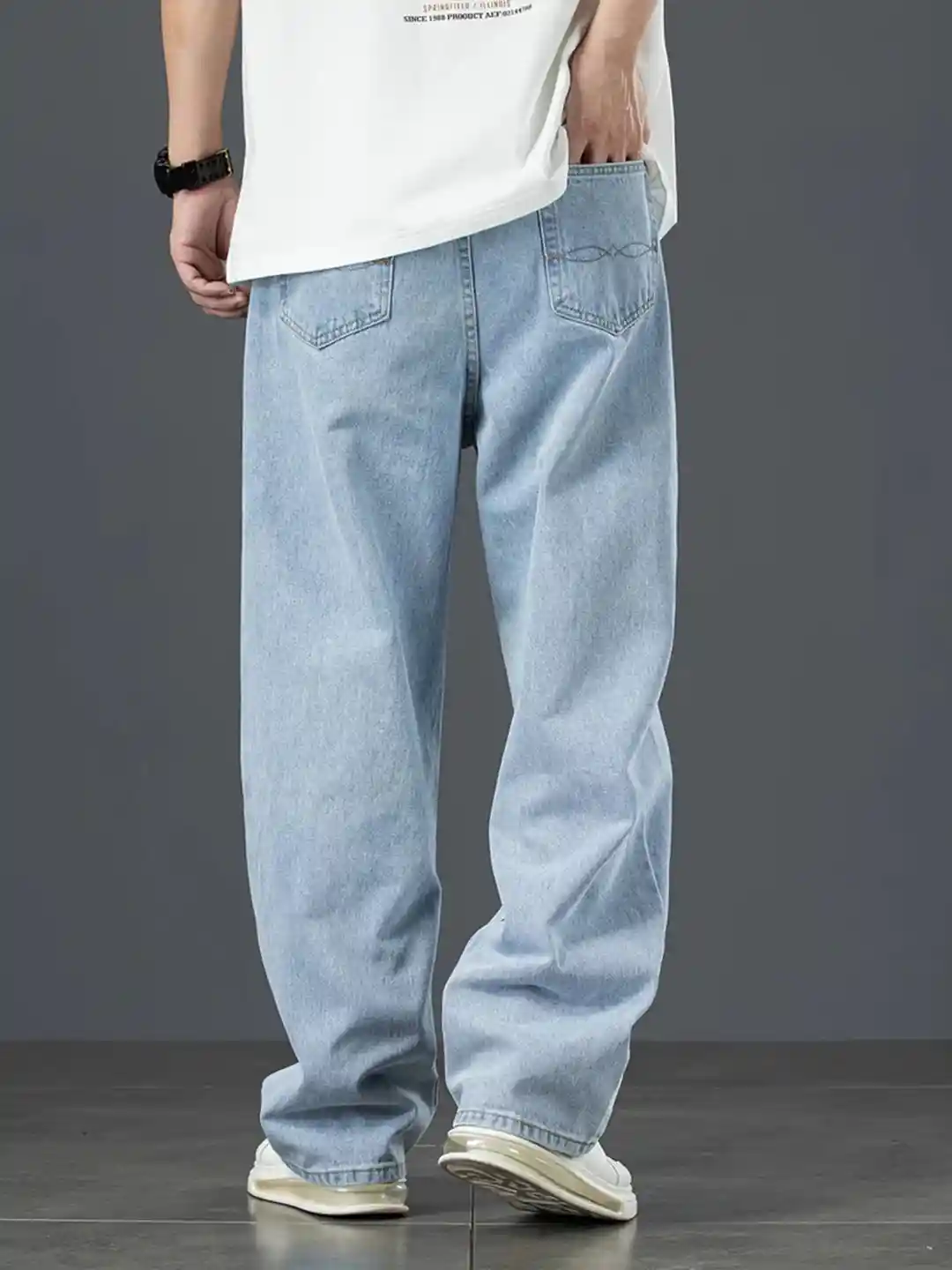 Buy DENIMLOOK Men Relaxed Fit Stretchable Jeans - Jeans for Men