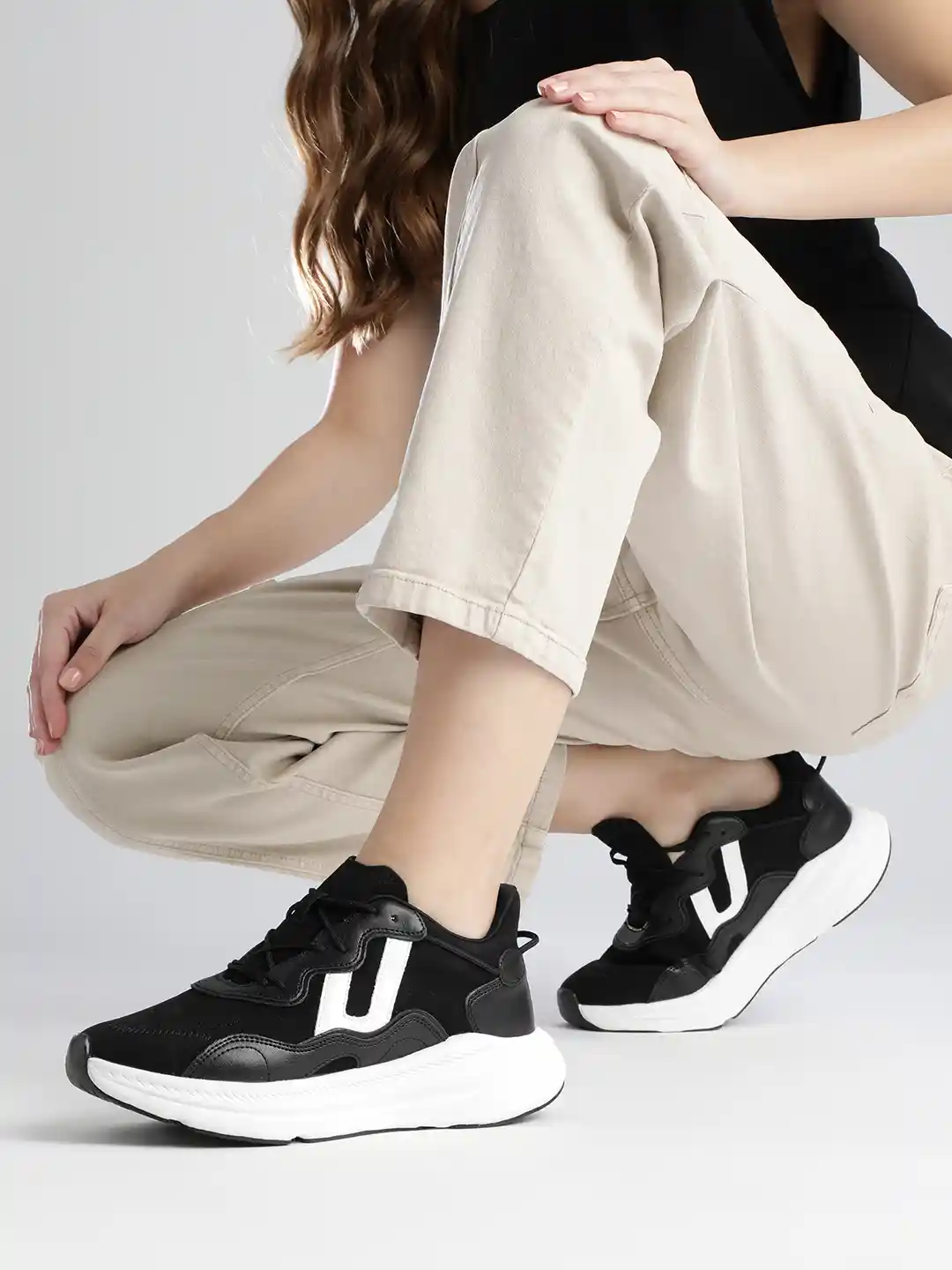 Buy The Roadster Life Women Mesh Walking Shoes Sports Shoes