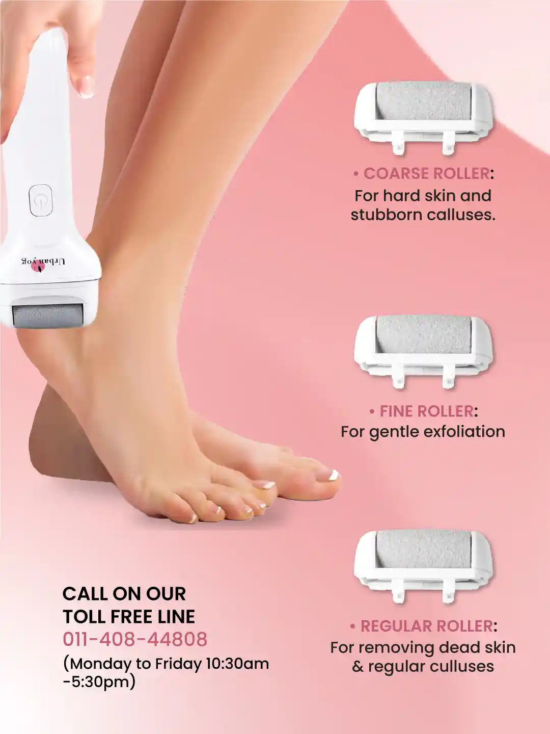 Buy URBANYOG Callus Remover for Dead Skin Foot Scrubber and