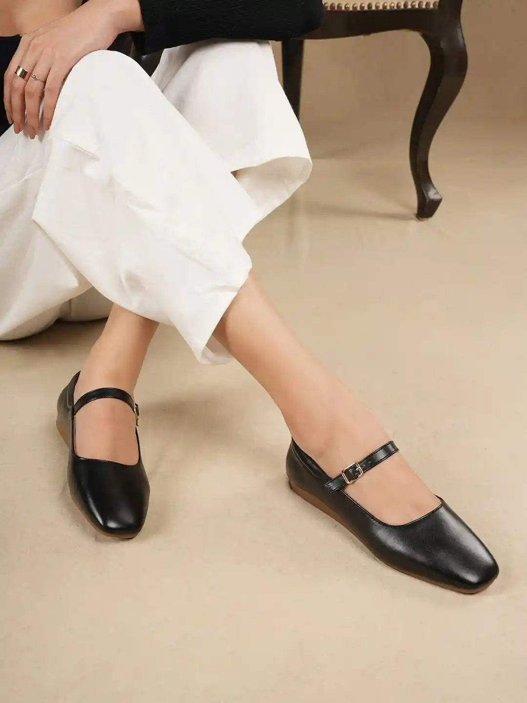 Lavie Women Mary Jane with Buckles Flats