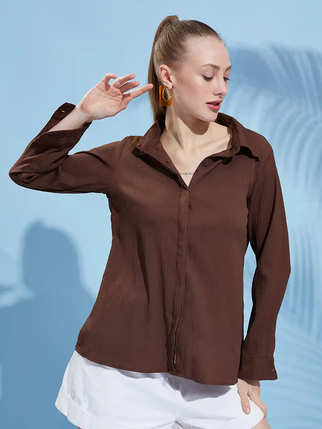 DressBerry Women Opaque Casual Shirt