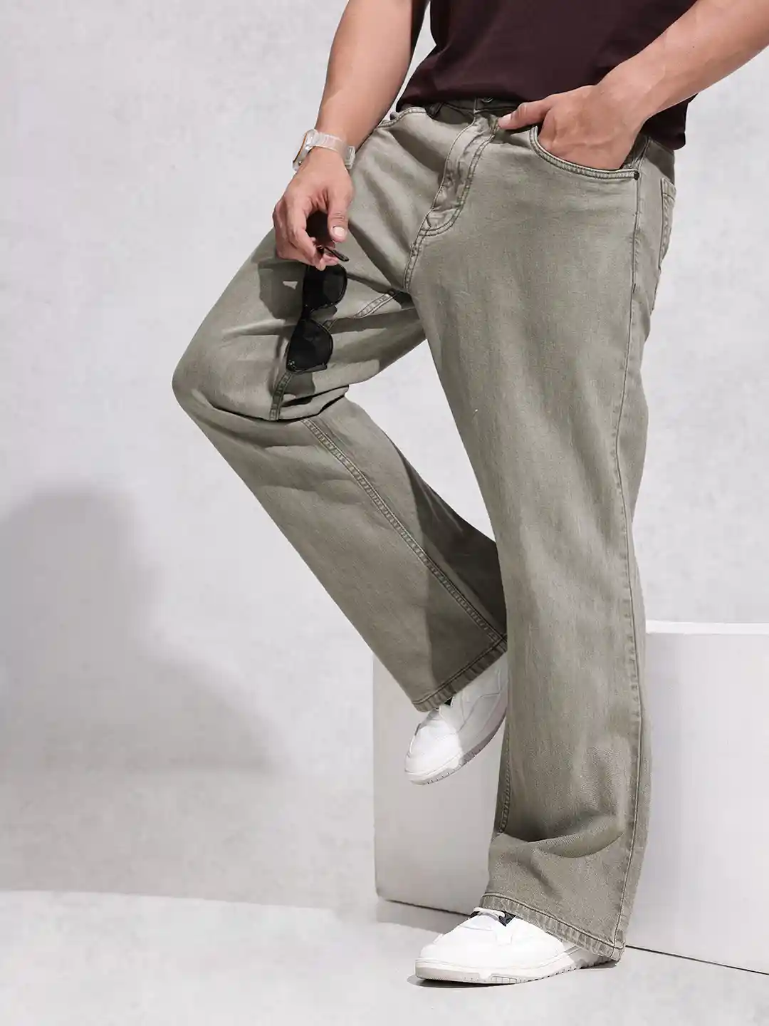 Grey Jeans Wrogn Jeans Official Website Buy Wrogn Grey Light Wash