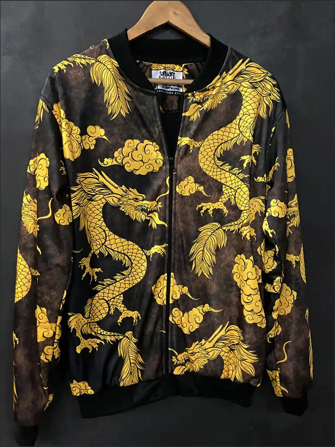 Buy URBAN PITARA Men Graphic Lightweight Outdoor Bomber Jacket