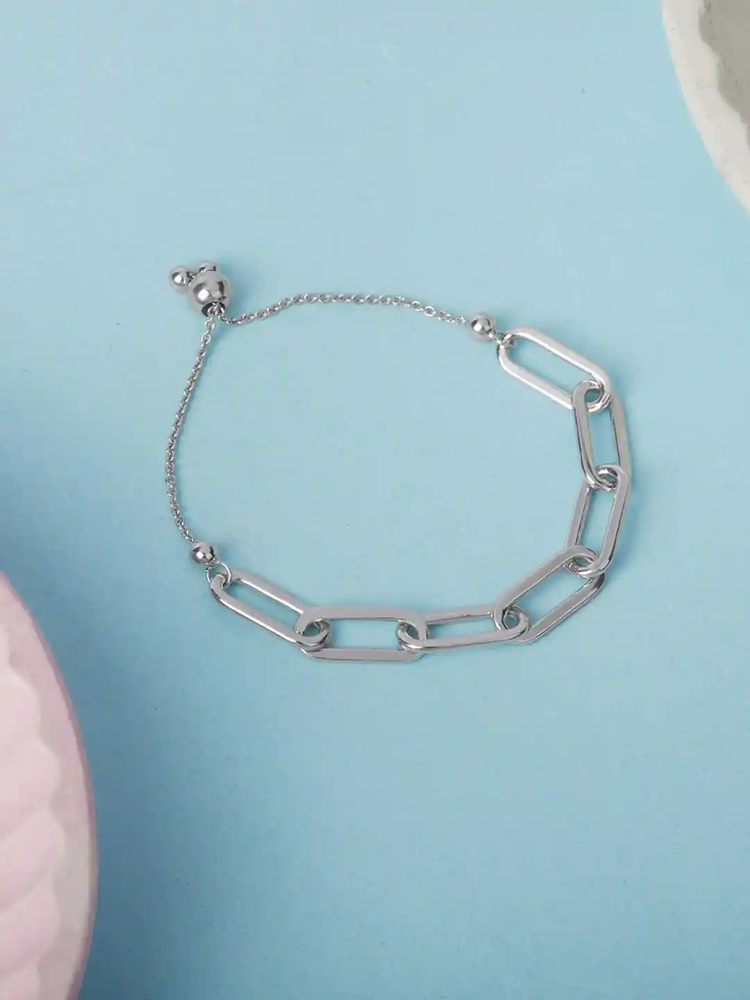 Tanishq Modern Silver Bracelets Mia By Tanishq Modern Link 925