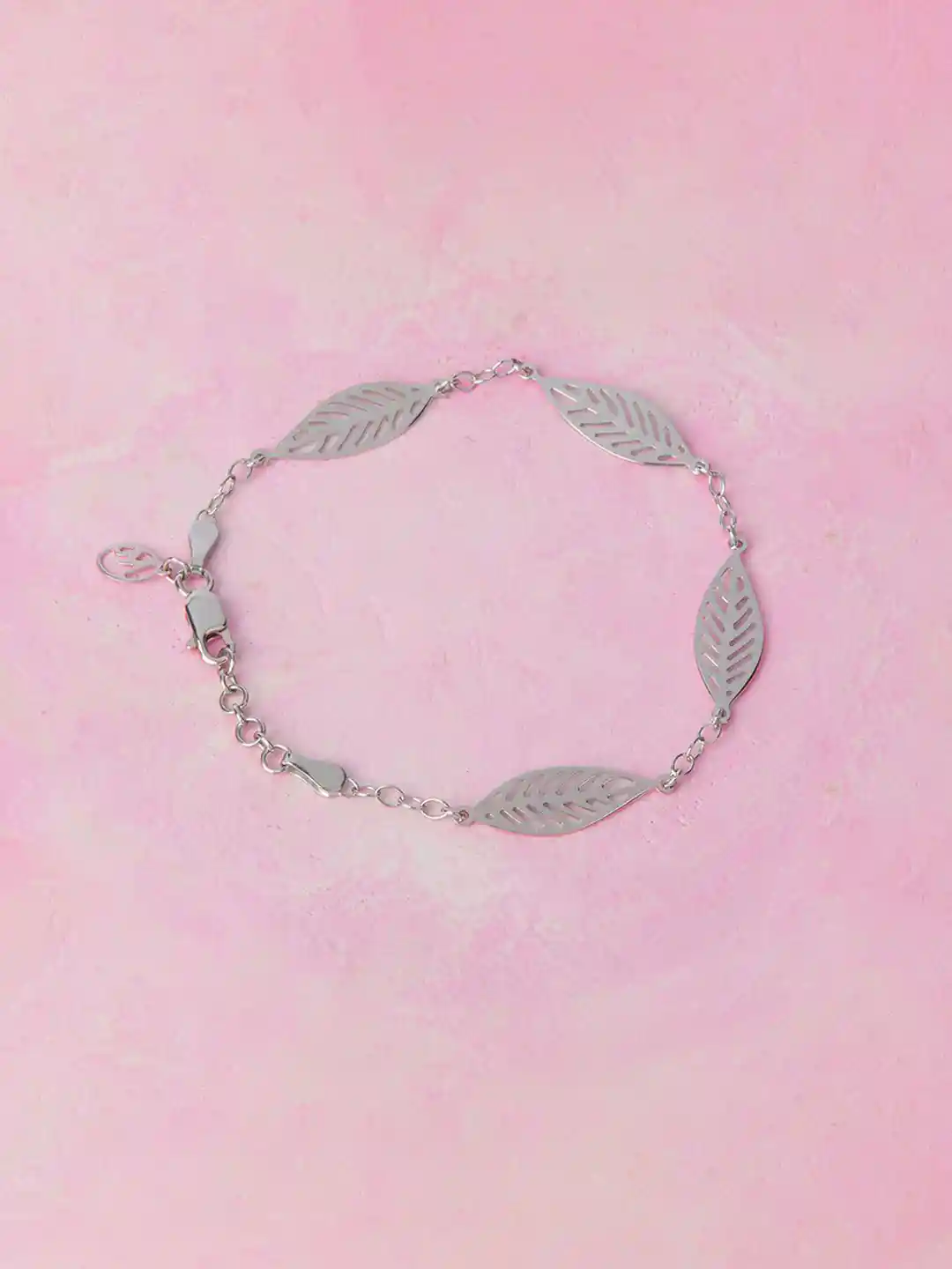 Buy Mia by Tanishq Leafy Shine 925 Sterling Silver Bracelet