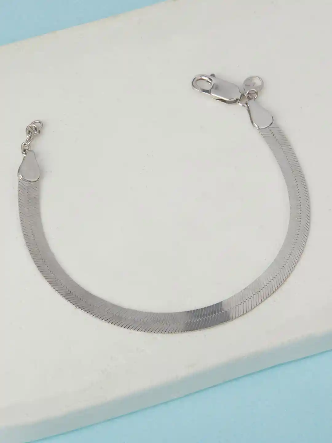Silver Bracelet Silver Pendant For Men's Tanishq Mia By
