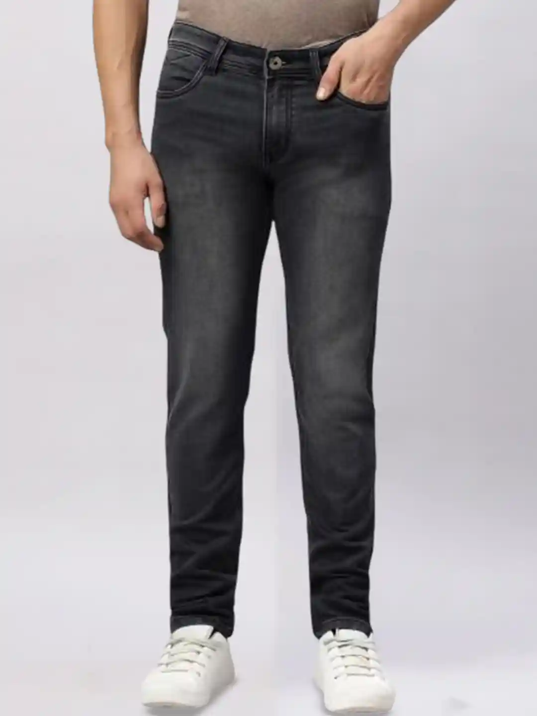 Buy RJ Denim Men Cotton Mid-Rise Regular Fit Stretchable Jeans