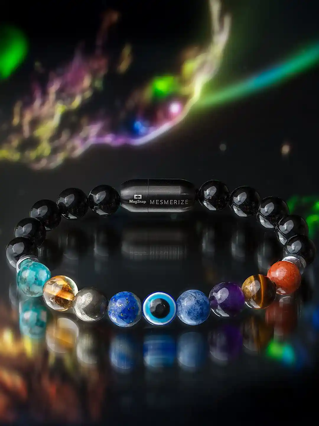 Buy Mesmerize Super Chakra Natural Stone Bracelet with Magsnap