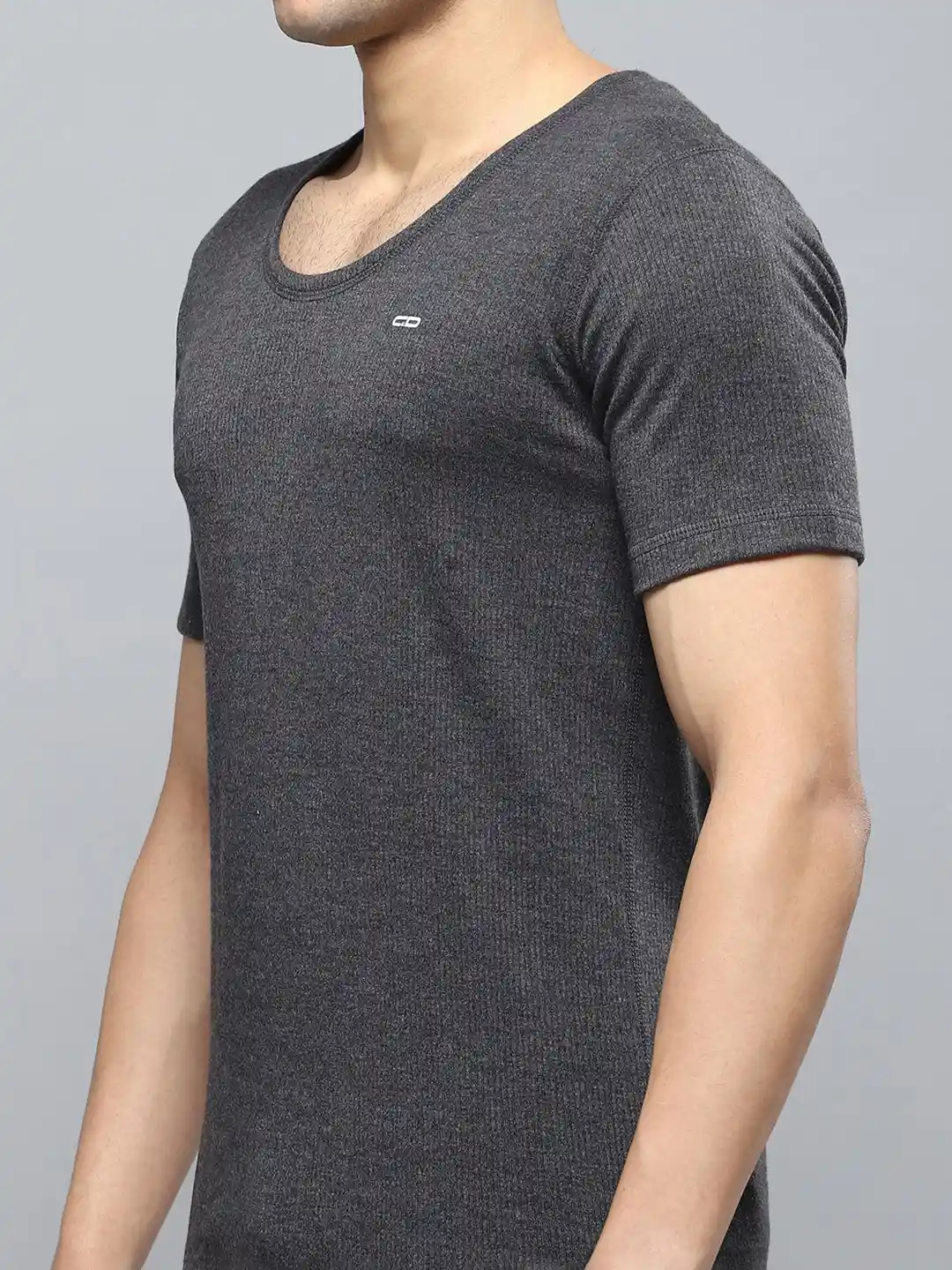 Half Sleeve Monte Carlo Thermals Monte Carlo White Cotton Blend