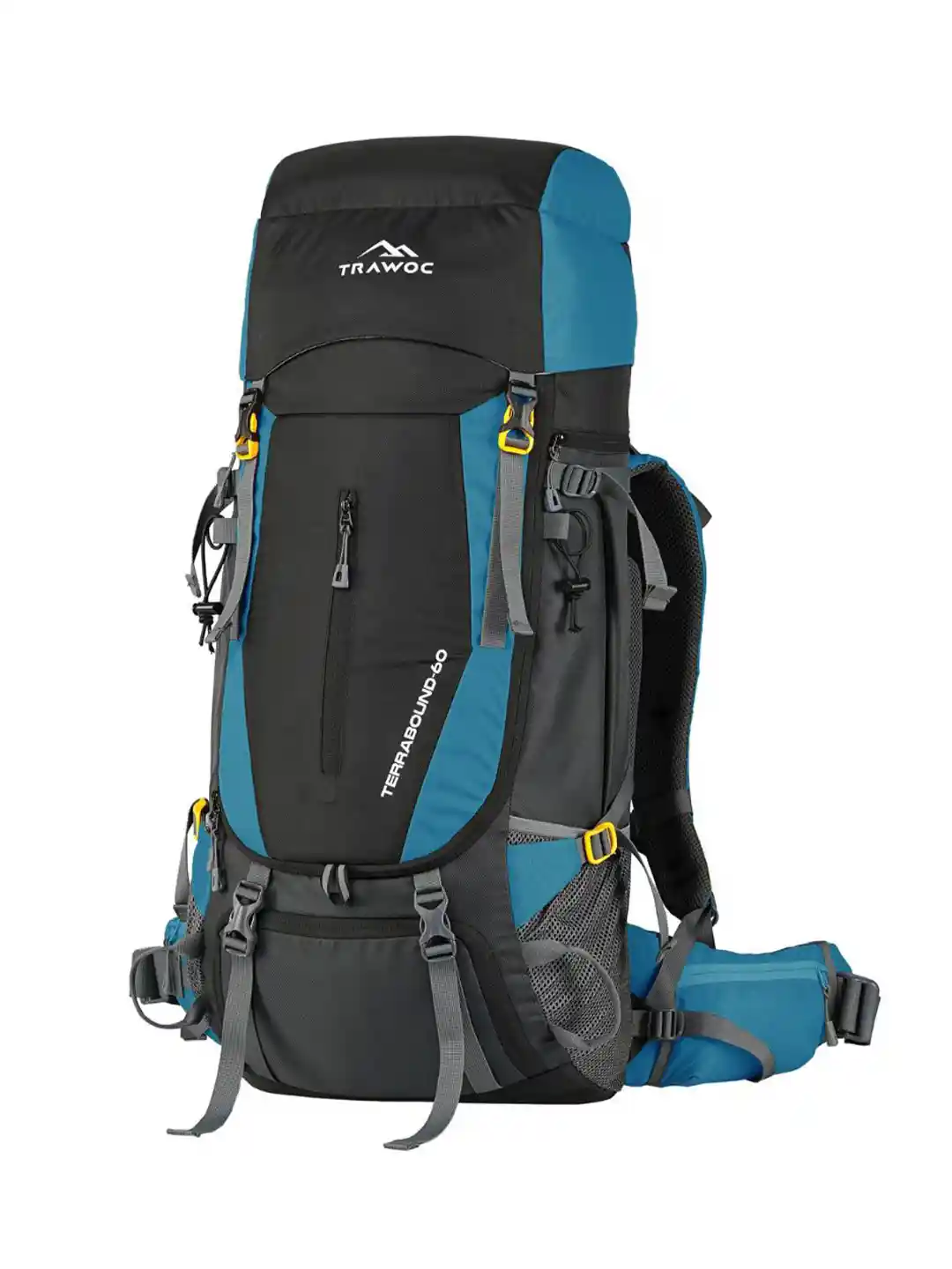 Buy TRAWOC TERRABOUND solid 60L travel backpack with laptop
