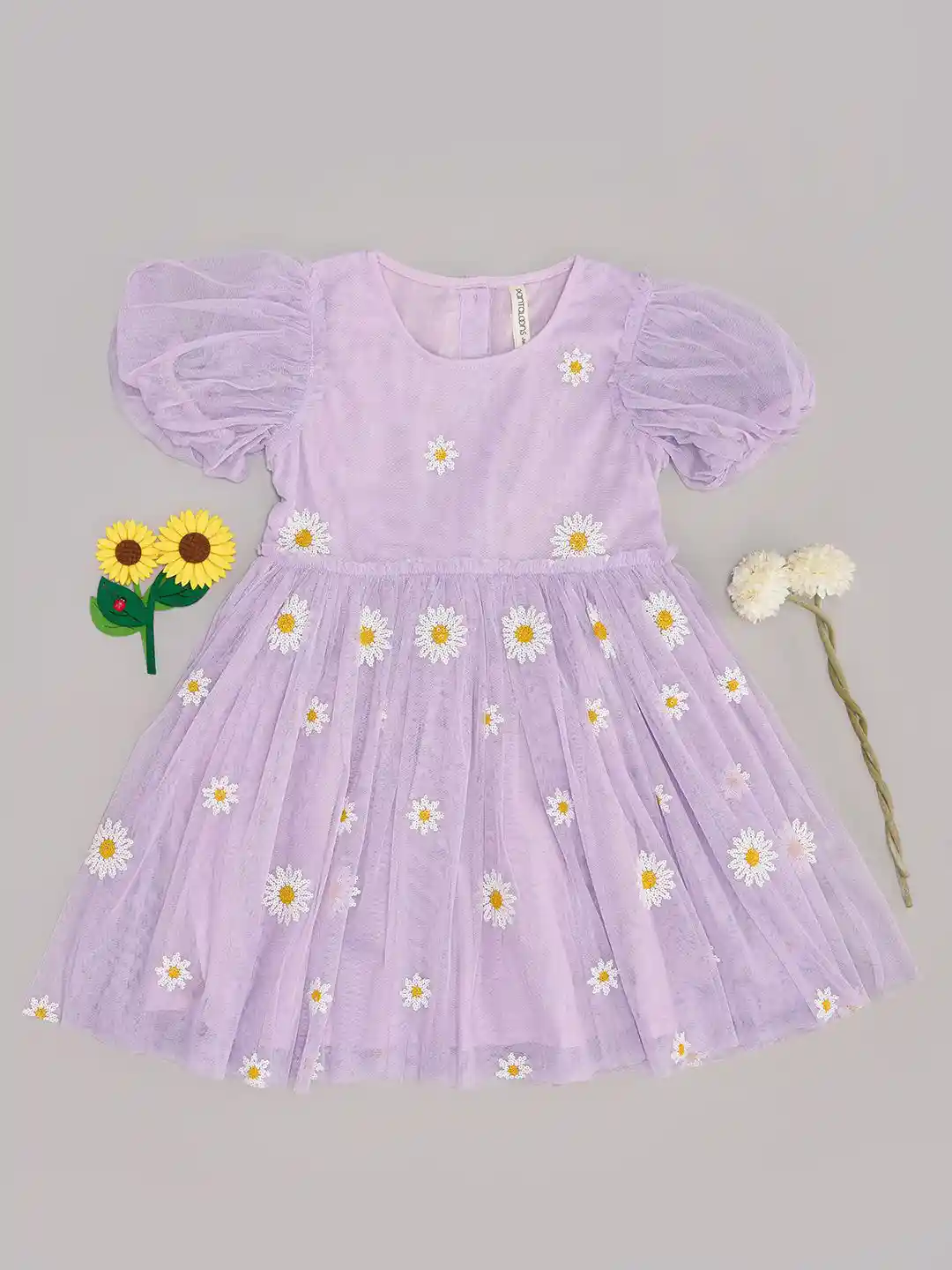 Buy Pantaloons Junior Girls Floral Fit Flare Dress Dresses for