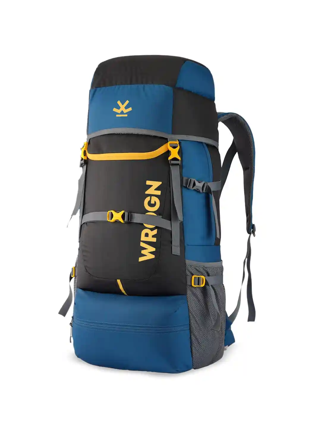 Buy WROGN Unisex Trekking Bag Colourblocked Ergonomic Travel