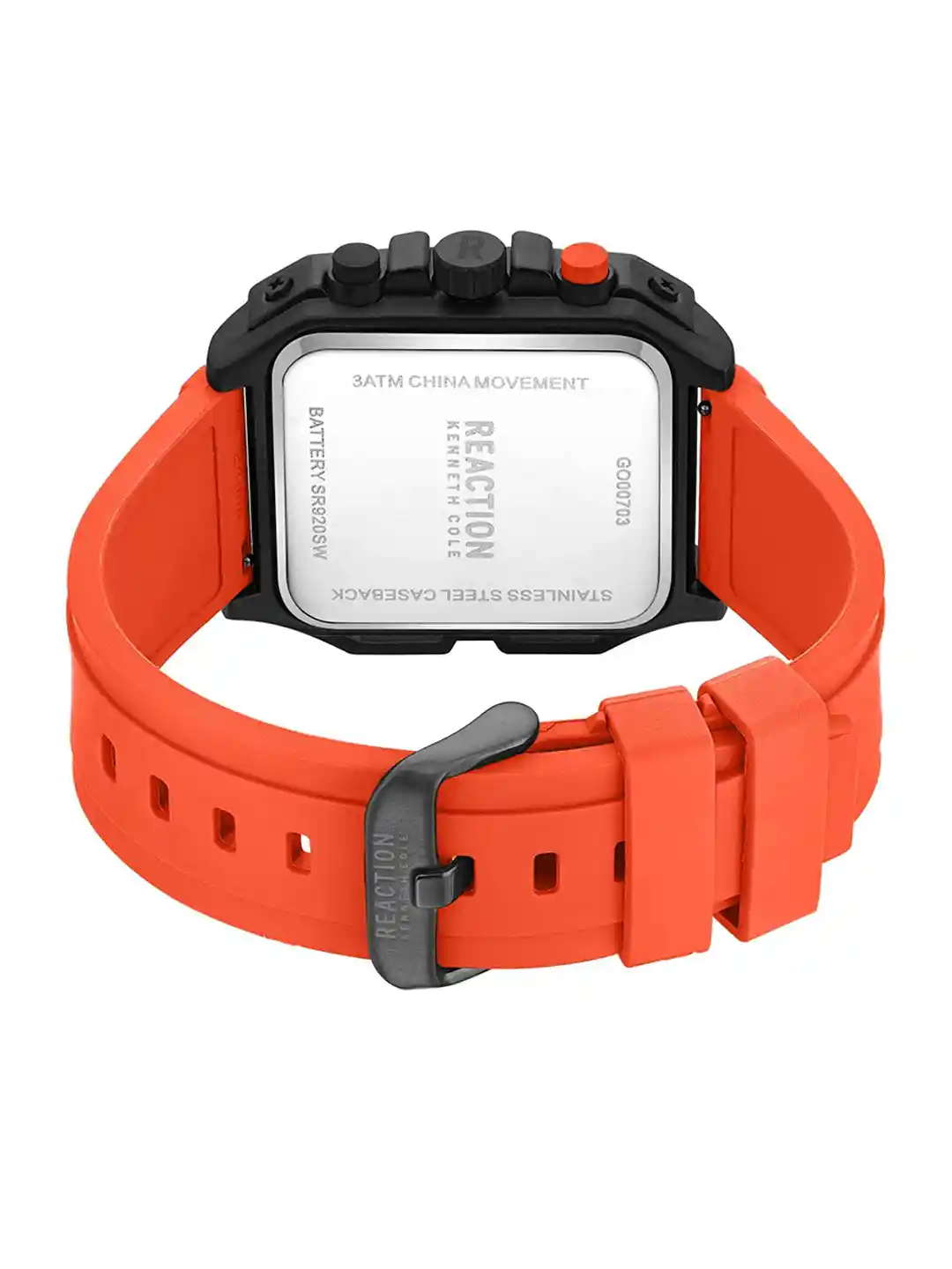 Buy REACTION KENNETH COLE Men Printed Dial Straps Analogue Watch