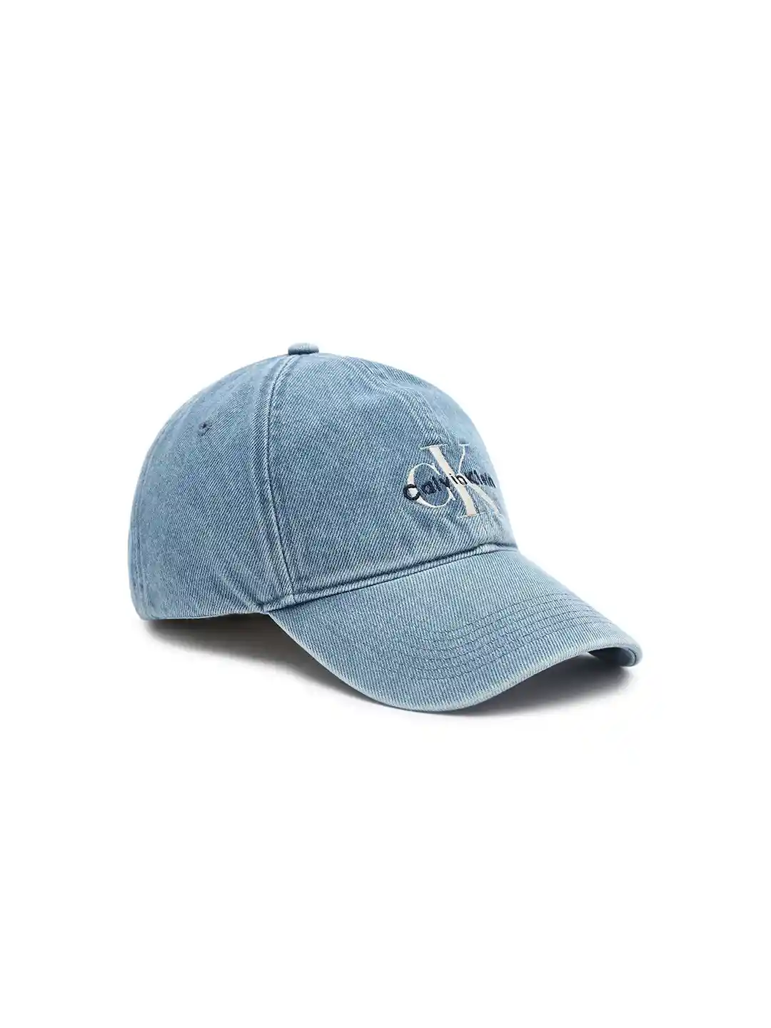 Calvin Klein Men Embroidered Baseball Cotton Denim Cap