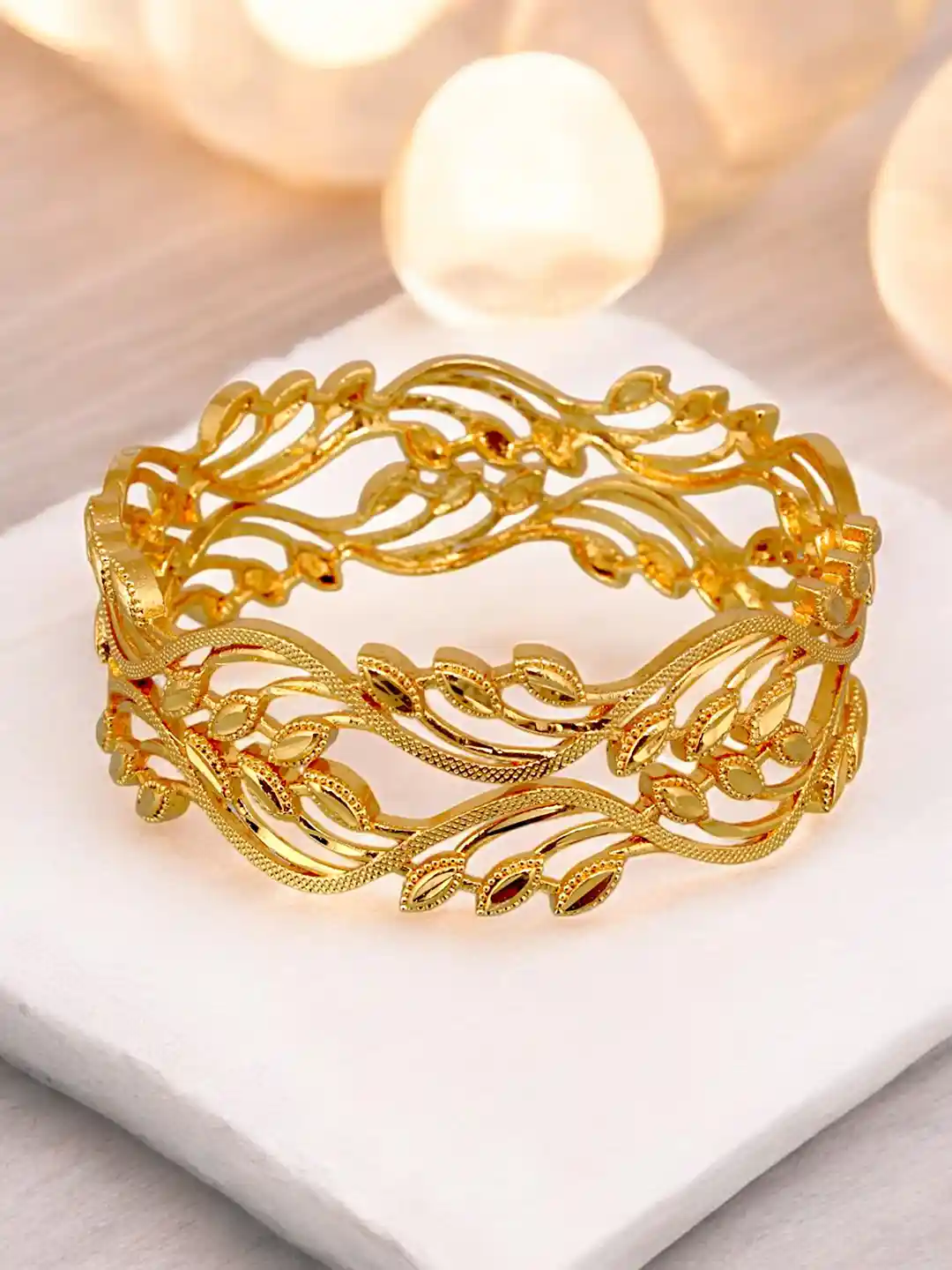 Bridal Gold Kangan Bangles Designs In Gold For Female Bridal Gold